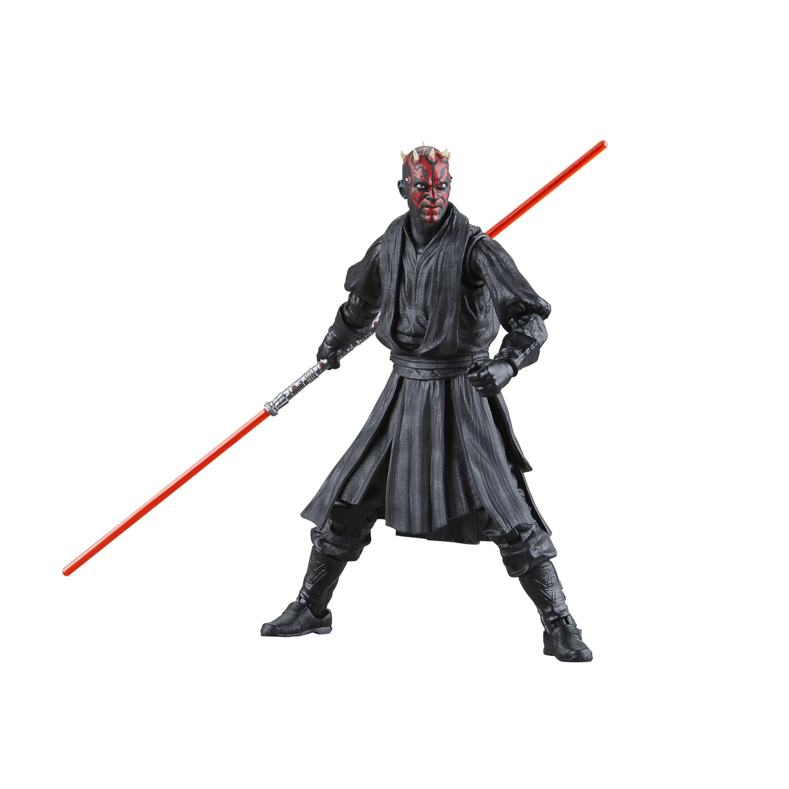 Hasbro Actionfigur The Black Series Darth Maul, detailgetreue Star Wars-Sammelfigur mit vielen Bewegungspunkten