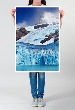Sinus Art Poster 90x60cm Poster Spegazzini Gletscher Patagonien Argentinien