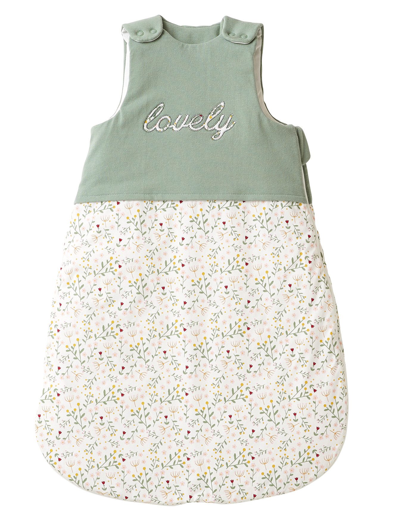 vertbaudet Babyschlafsack Baby Winterschlafsack BLUMENZAUBER, Winterschlafsack, 3 TOG