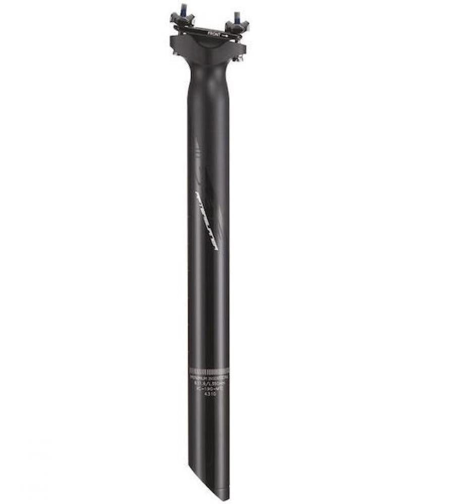 FSA Sattelstütze FSA Afterburner SB0 Sattelstütze Ø 27,2 x 400 mm Schwarz - 3D-geschmie