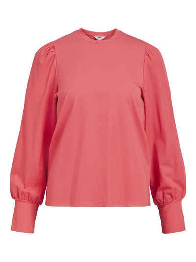 Object Langarmshirt Caroline (1-tlg) Drapiert/gerafft