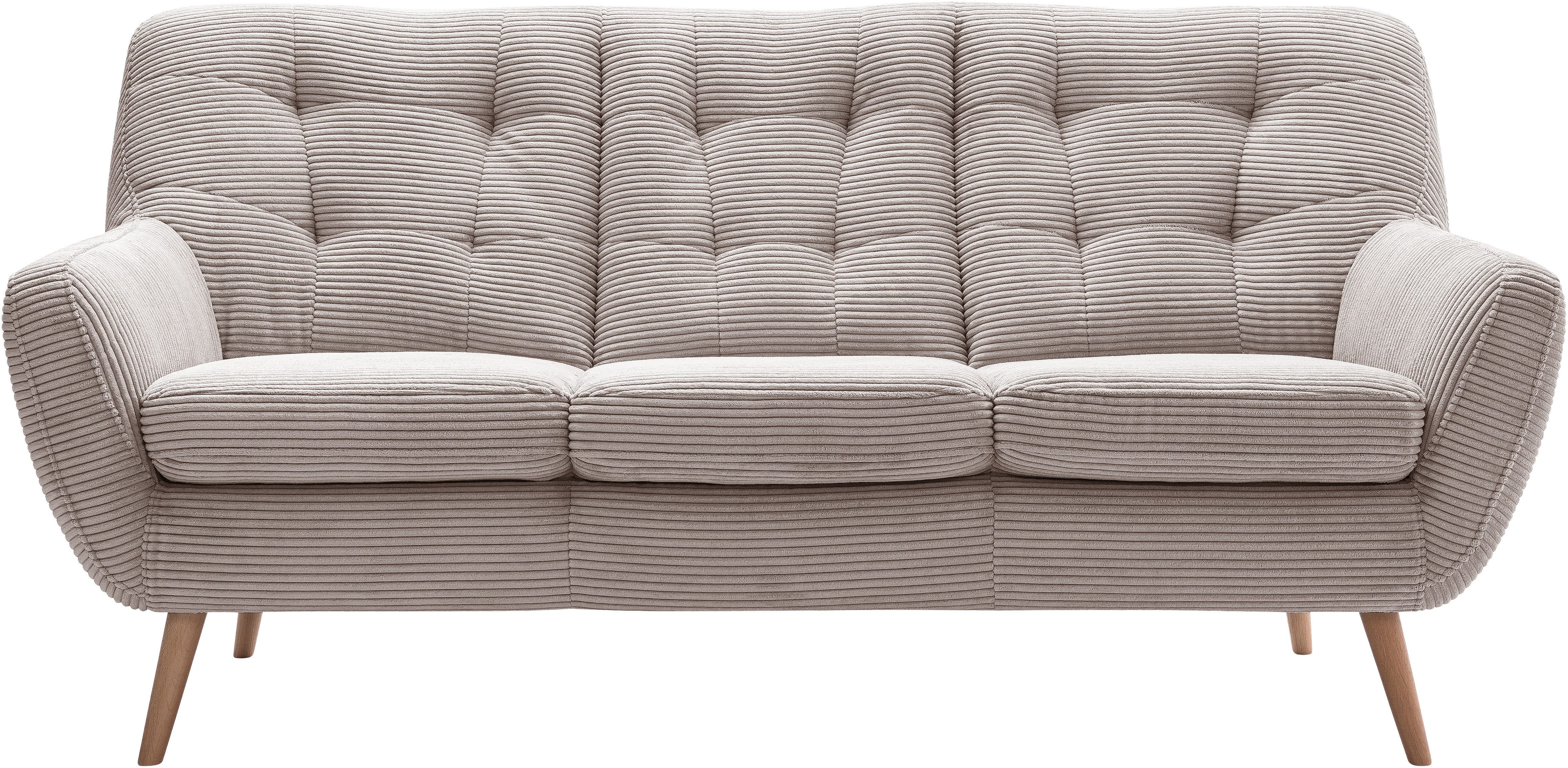 exxpo - sofa fashion 3-Sitzer Scandi, bequem, aufwendige Rückenpolsterung f günstig online kaufen