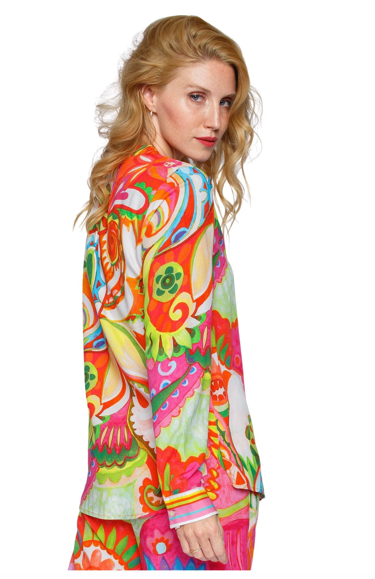 Emily Van Den Bergh Schlupfbluse Damenbluse 8158