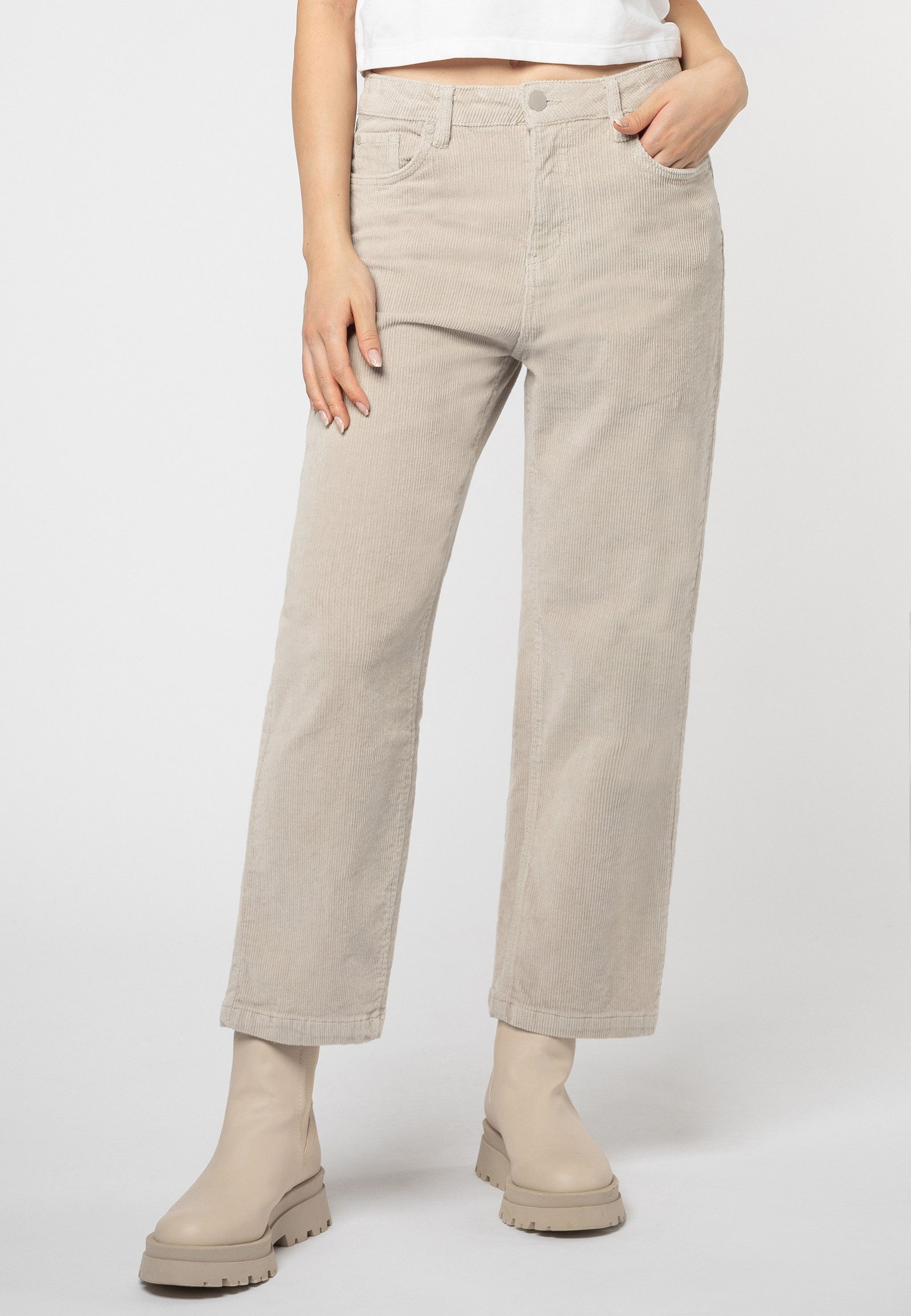 Eight2Nine Stoffhose Cord Culotte günstig online kaufen