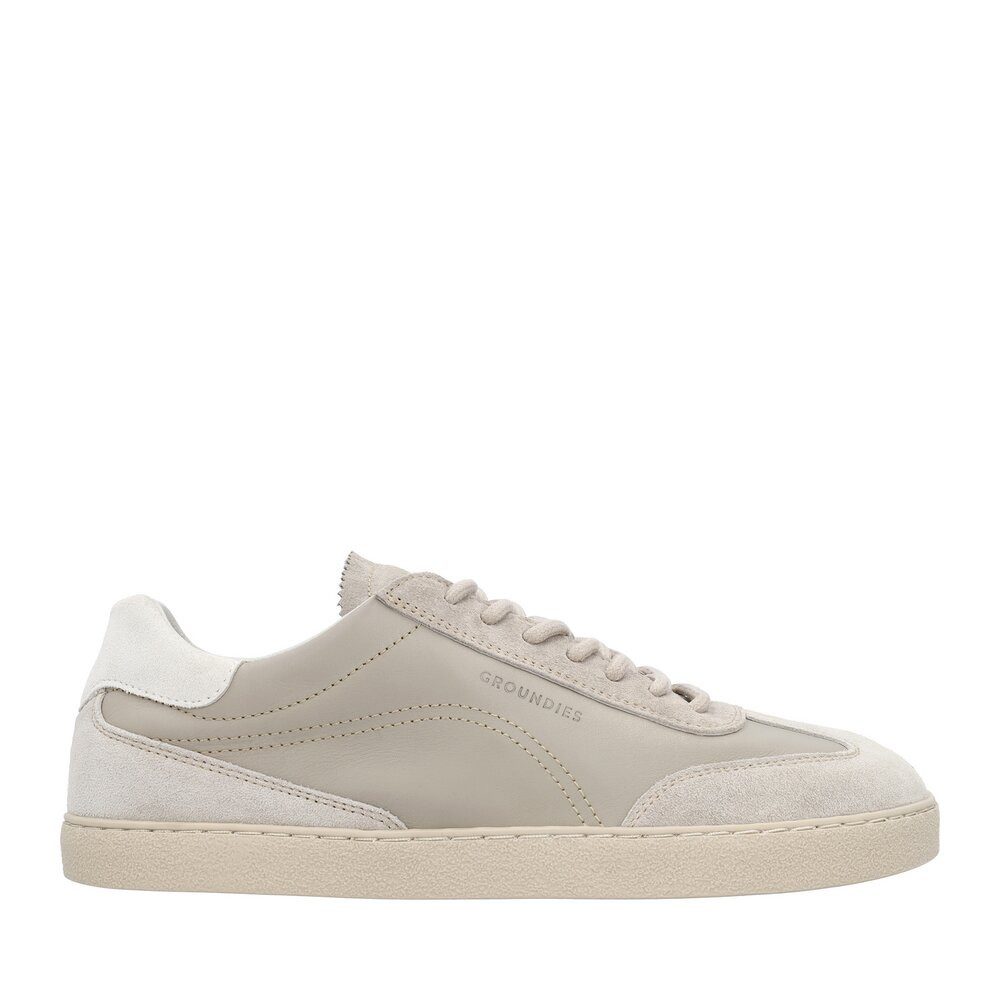 GROUNDIES Groundies - Panama Soft Women - Beige Schnürschuh