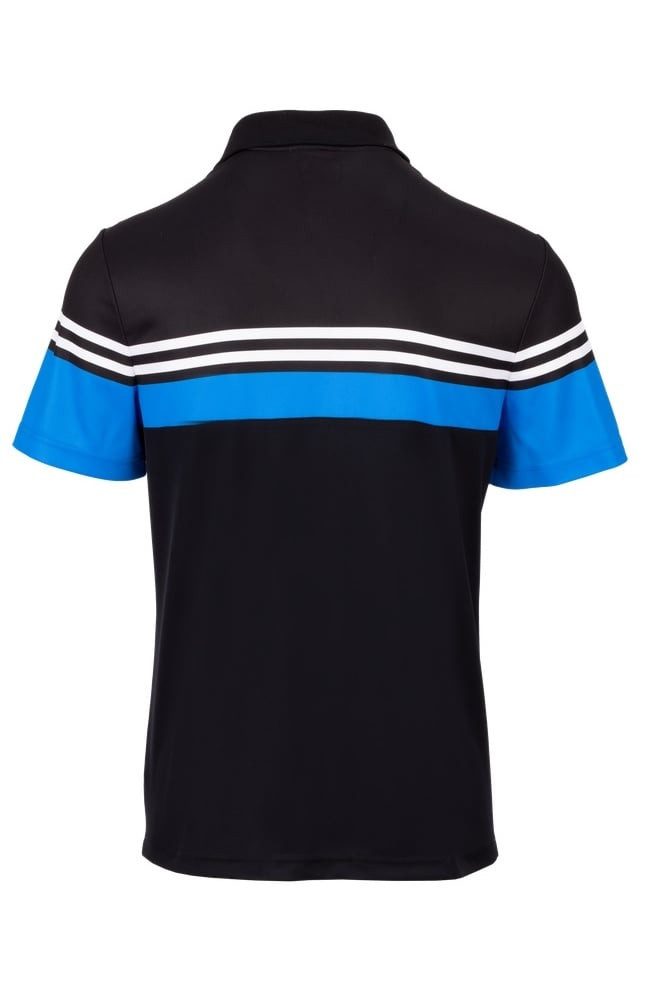 Fila Poloshirt Paul schwarz/blau Herren