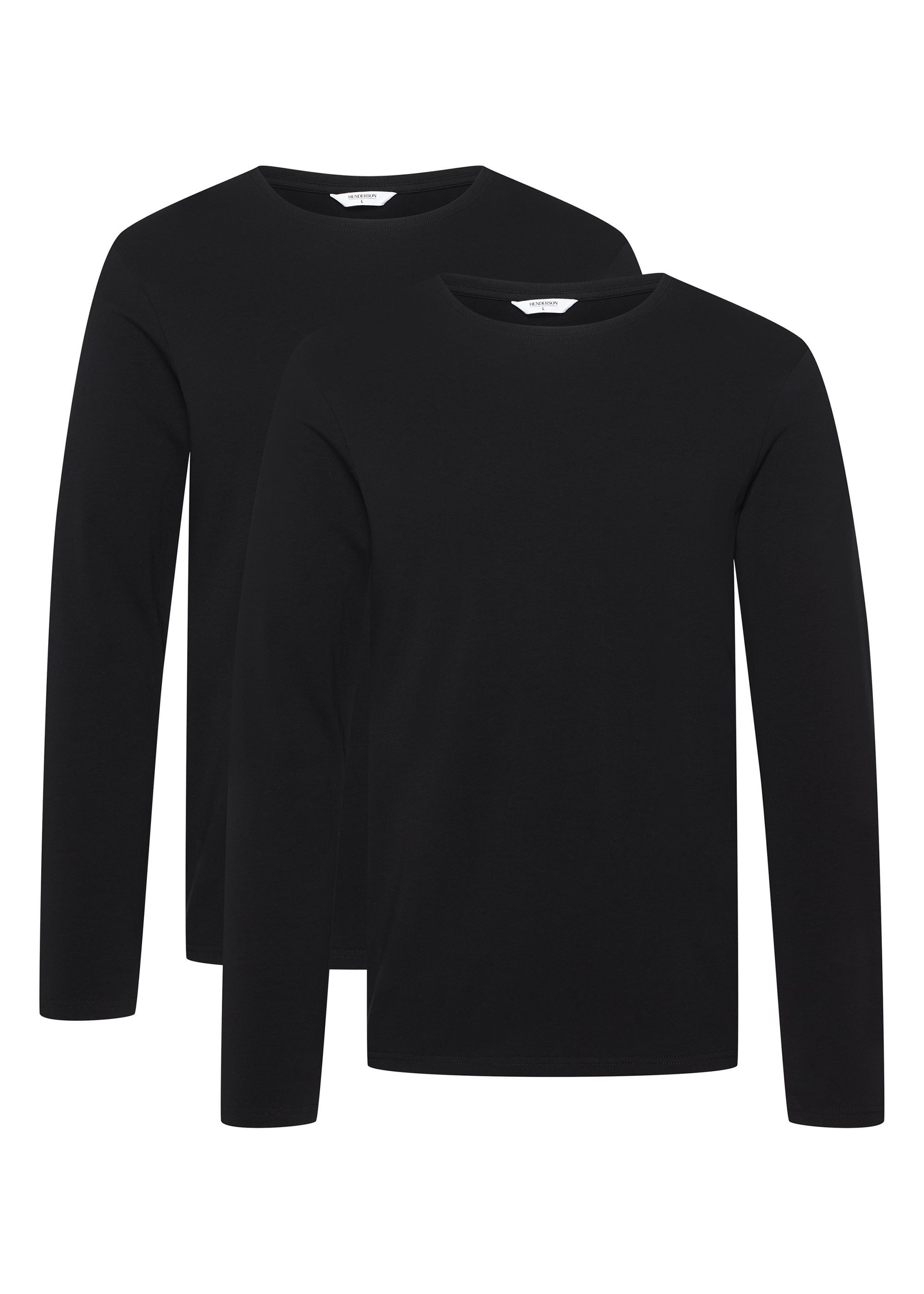 Henderson Unterziehshirt Unterziehshirt Move im 2er-Pack mit Langarm und Rundhalsausschnitt (2-St., 2er-Pack)