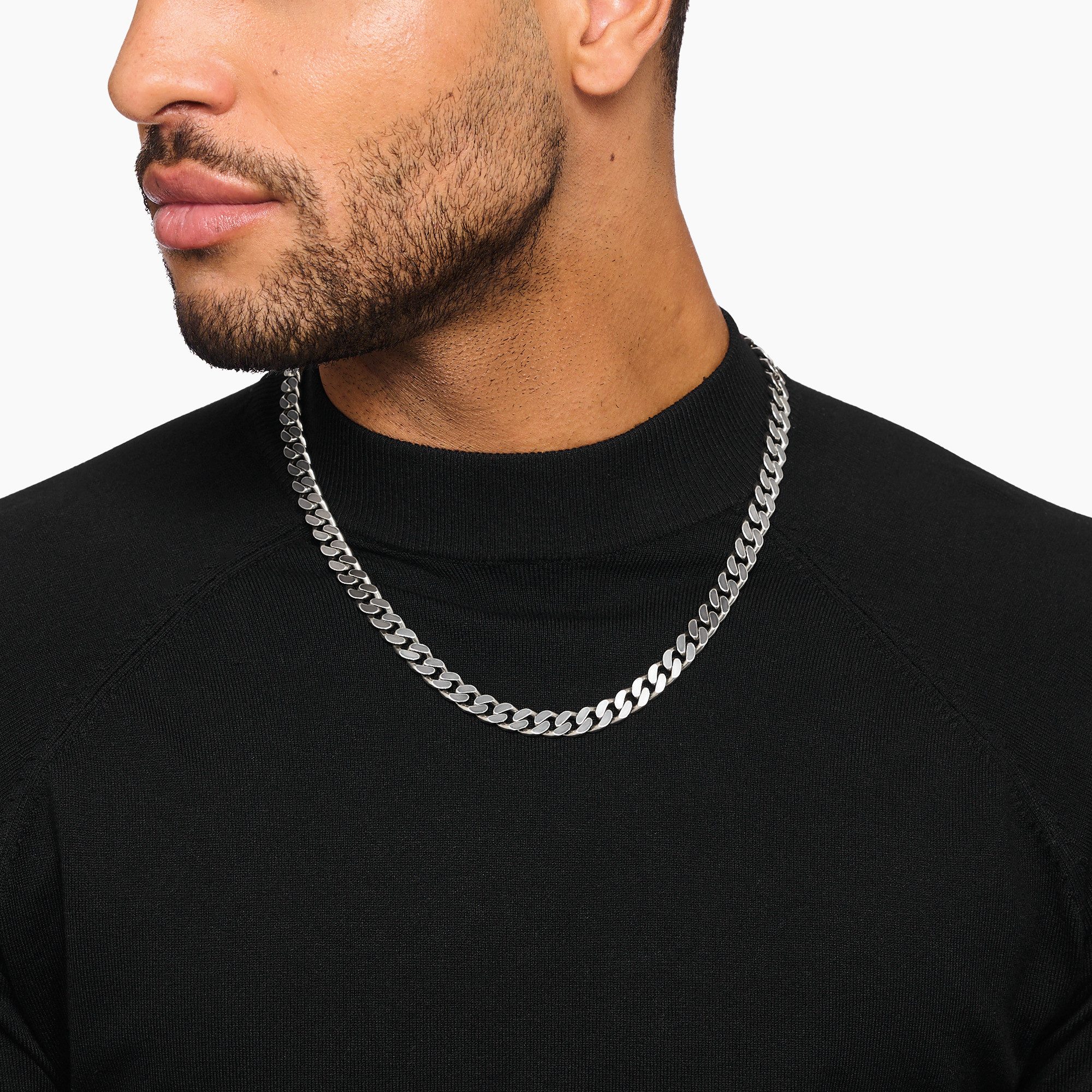 THOMAS SABO Panzerkette Panzer-Kette Silber