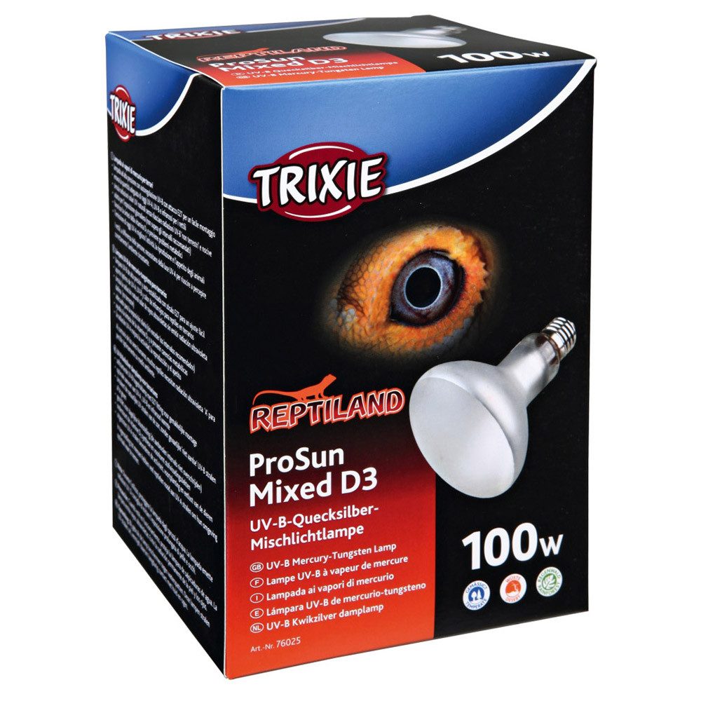 TRIXIE Terrarienleuchte ProSun Mixed D3, UV-B Lampe, selbststartend