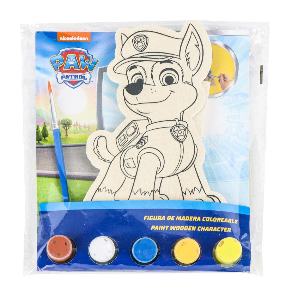 Cerda Malvorlage PAW Patrol Malset Holzfiguren zum Ausmalen für kreative Kinder
