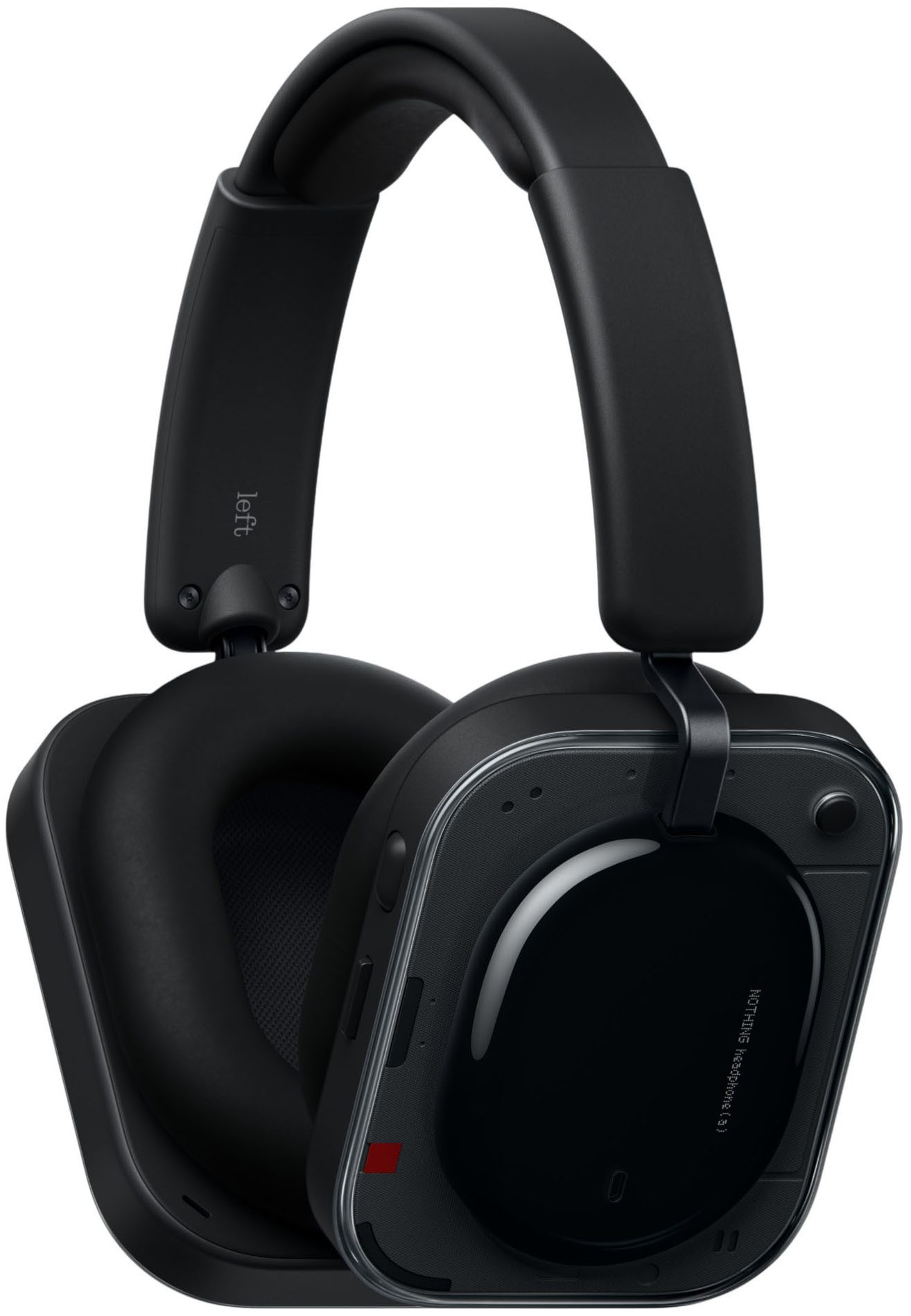 NOTHING Headphone (a) Headset (Active Noise Cancelling (ANC), Freisprechfunktion, Hi-Res, Transparenzmodus, Bluetooth)