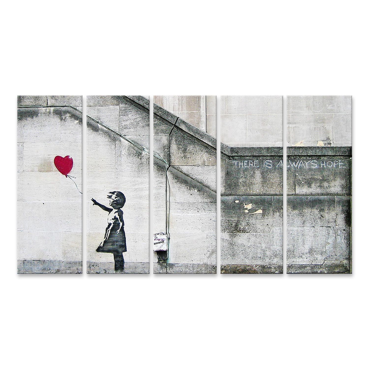 islandburner Leinwandbild Banksy Bilder günstig online kaufen