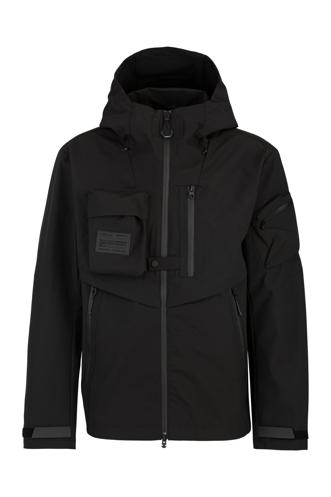 Replay Sommerjacke Double Face Laminated Poly