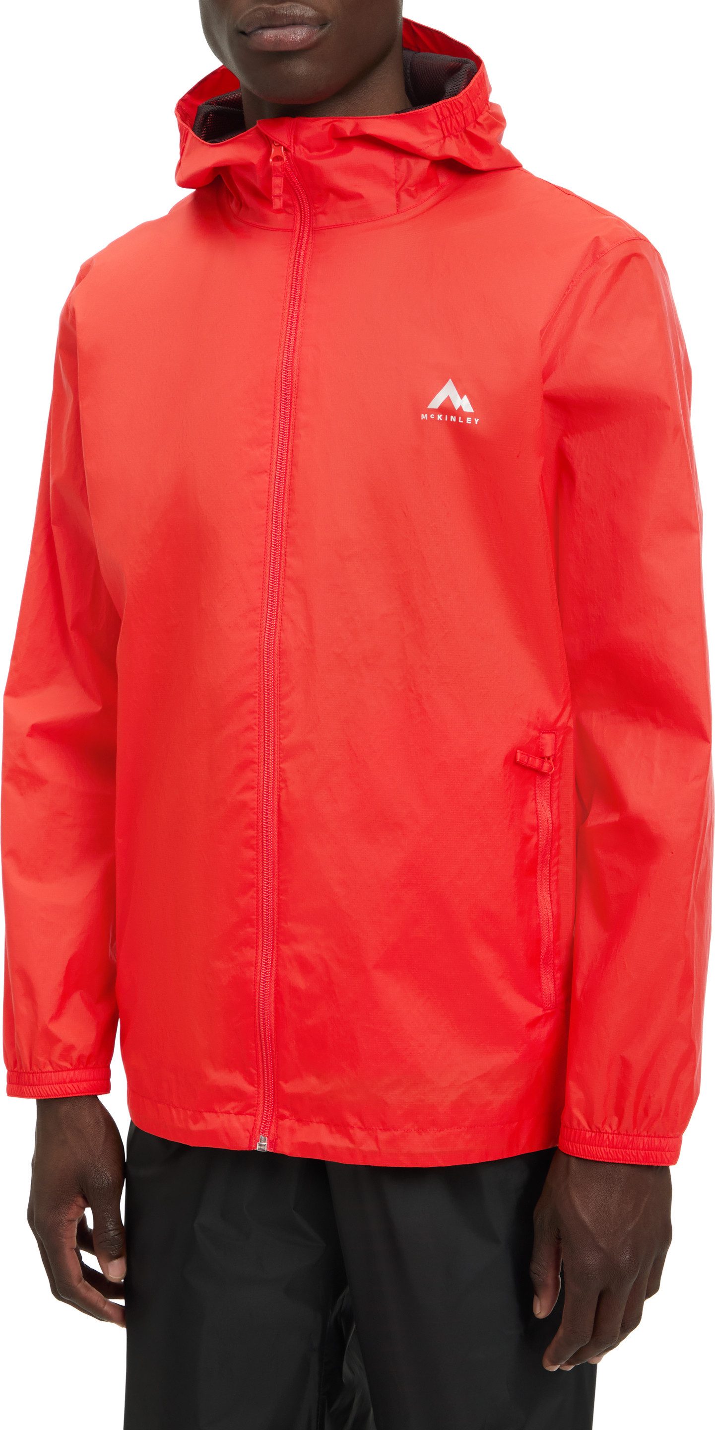 McKINLEY Regenjacke HE.-REGENJACKE KEREOL V M sportlicher Stil, mit AQUAMAX-Technologie, winddicht, atmungsaktiv