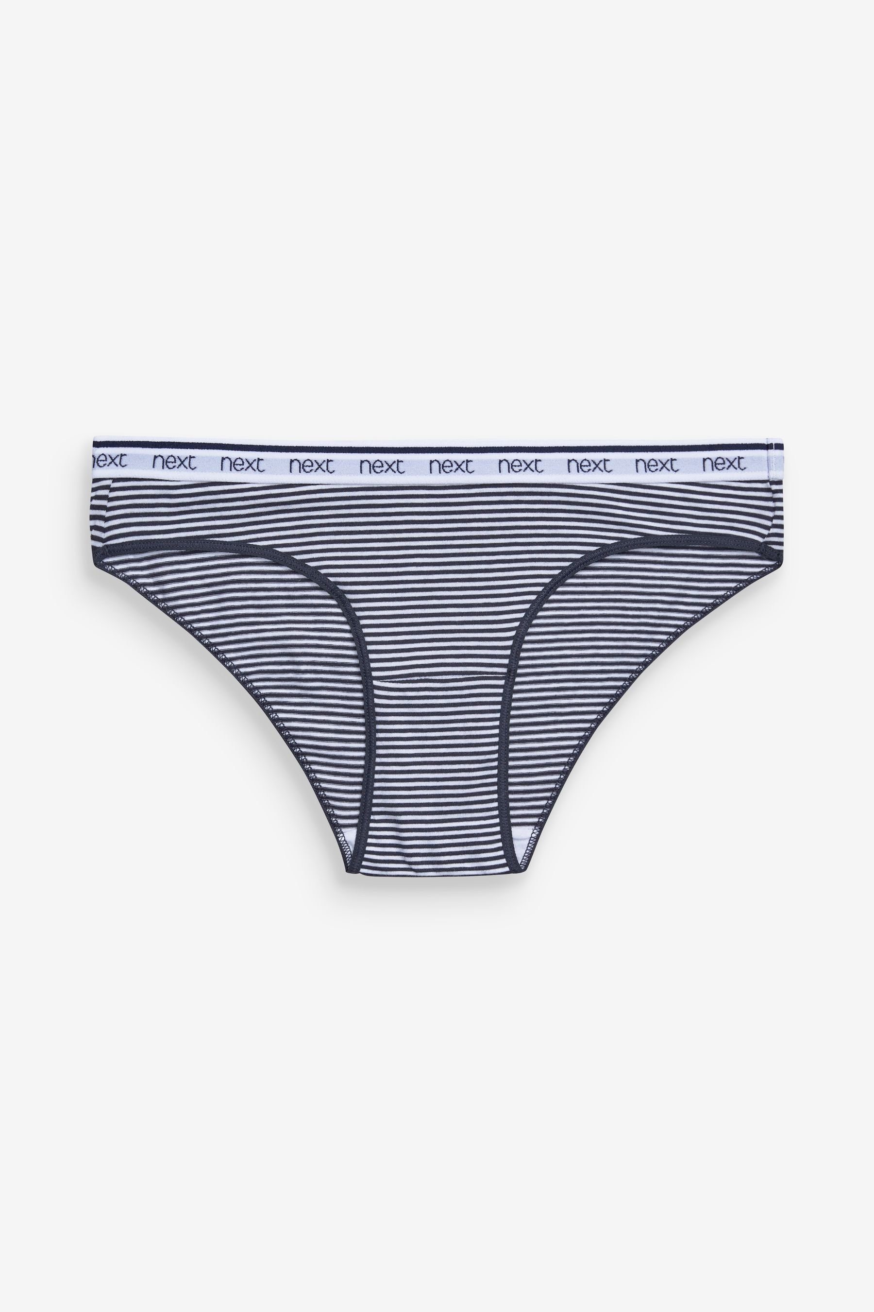 Next Bikinislip Bikinislip mit Logo und Baumwolle, 4er-Pack (4-St)