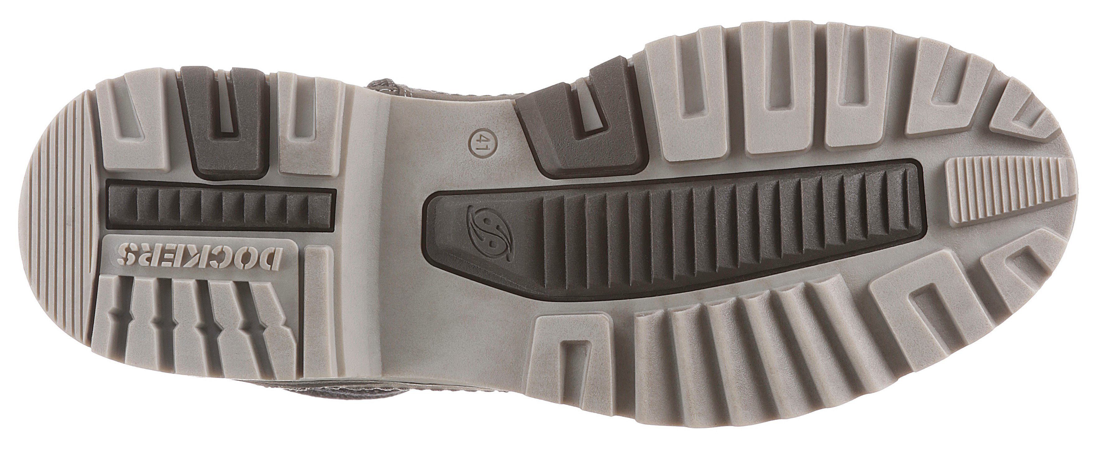 Dockers by Gerli Schnürboots Winterboots, Workerboots mit Profilsohle