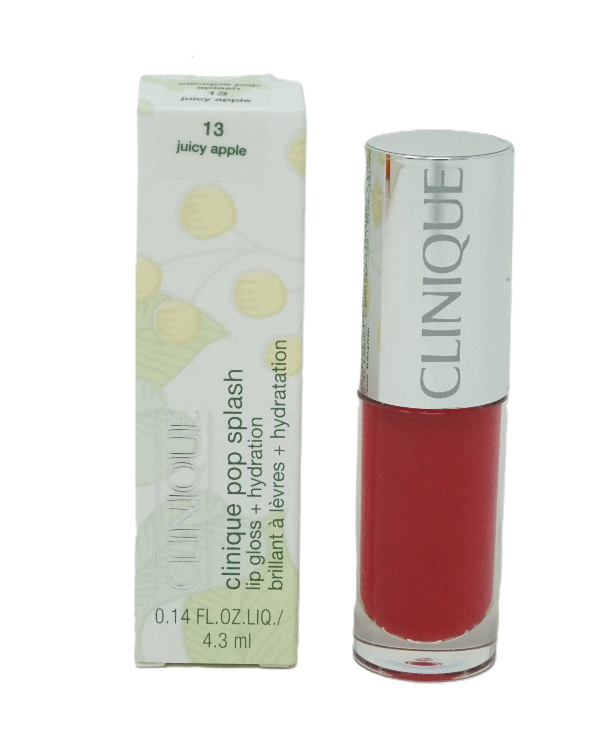 CLINIQUE Lipgloss Clinique pop splash lip gloss+hydration 13 juicy apple 4,3 ml