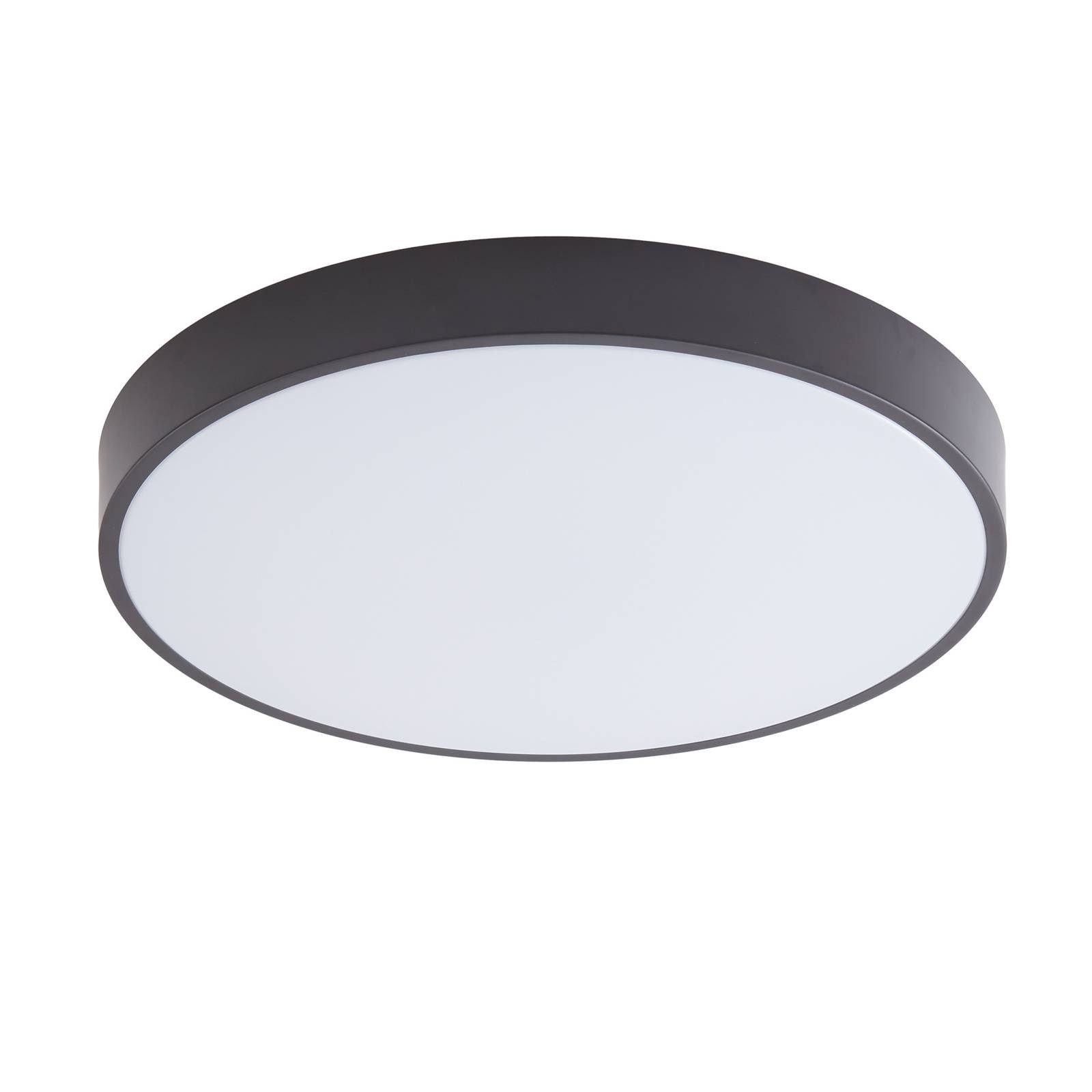 Lindby Deckenleuchten Innes, LED, Metall, Schwarz Farbwechsel RGB + weiß IP20, LED 29 W gesamt, Farbwechsel RGB + weiß