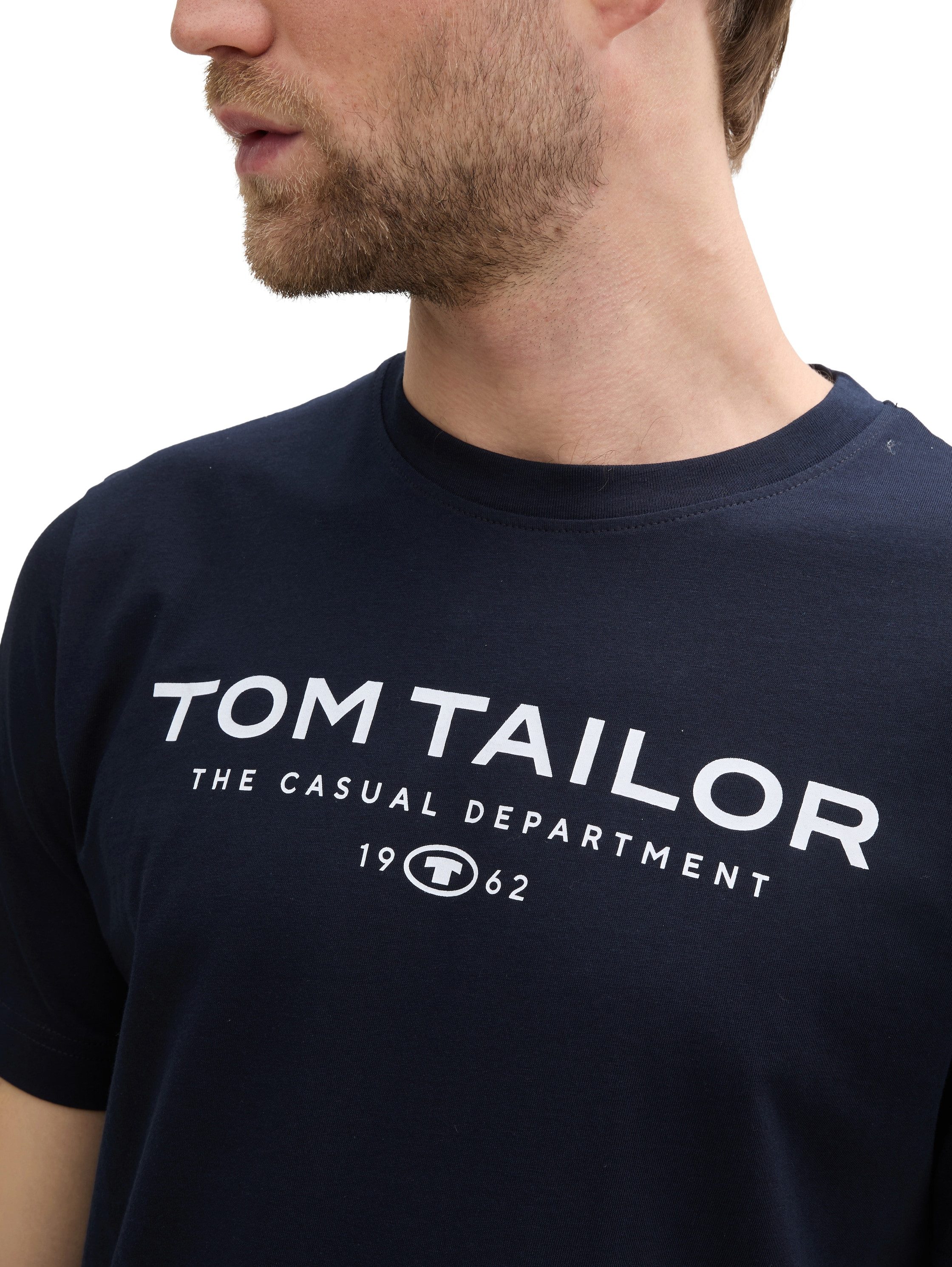 TOM TAILOR T-Shirt Sommershirt mit Frontprint