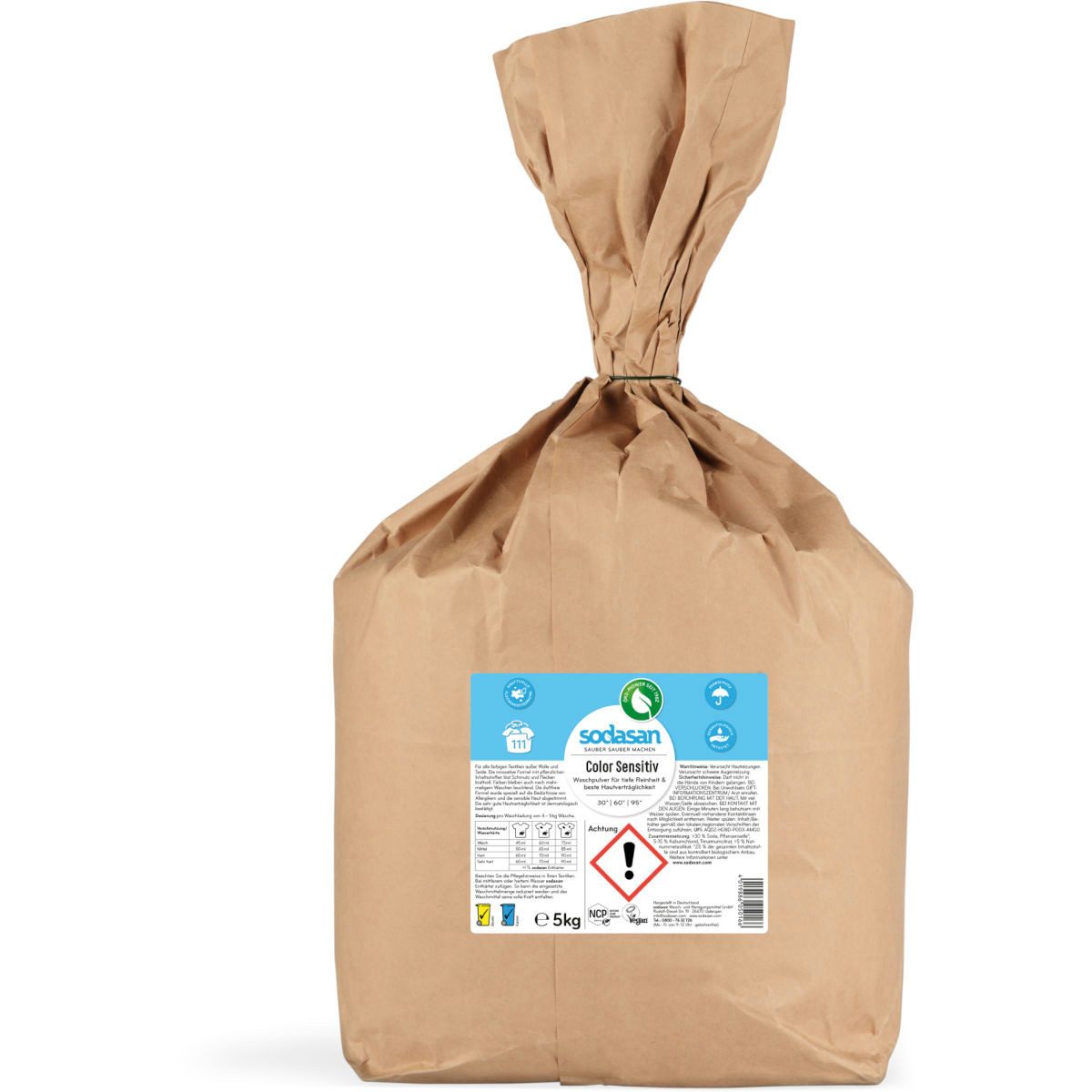 SODASAN Waschpulver Color Sensitiv 5kg Colorwaschmittel