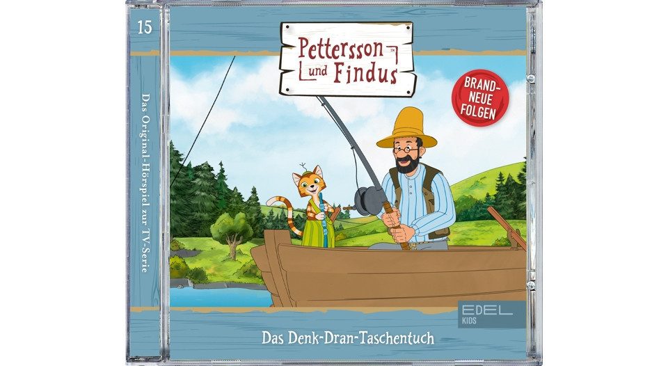 Hörspiel-CD Pettersson und Findus 15 - Das Denk-Dran-Taschentuch
