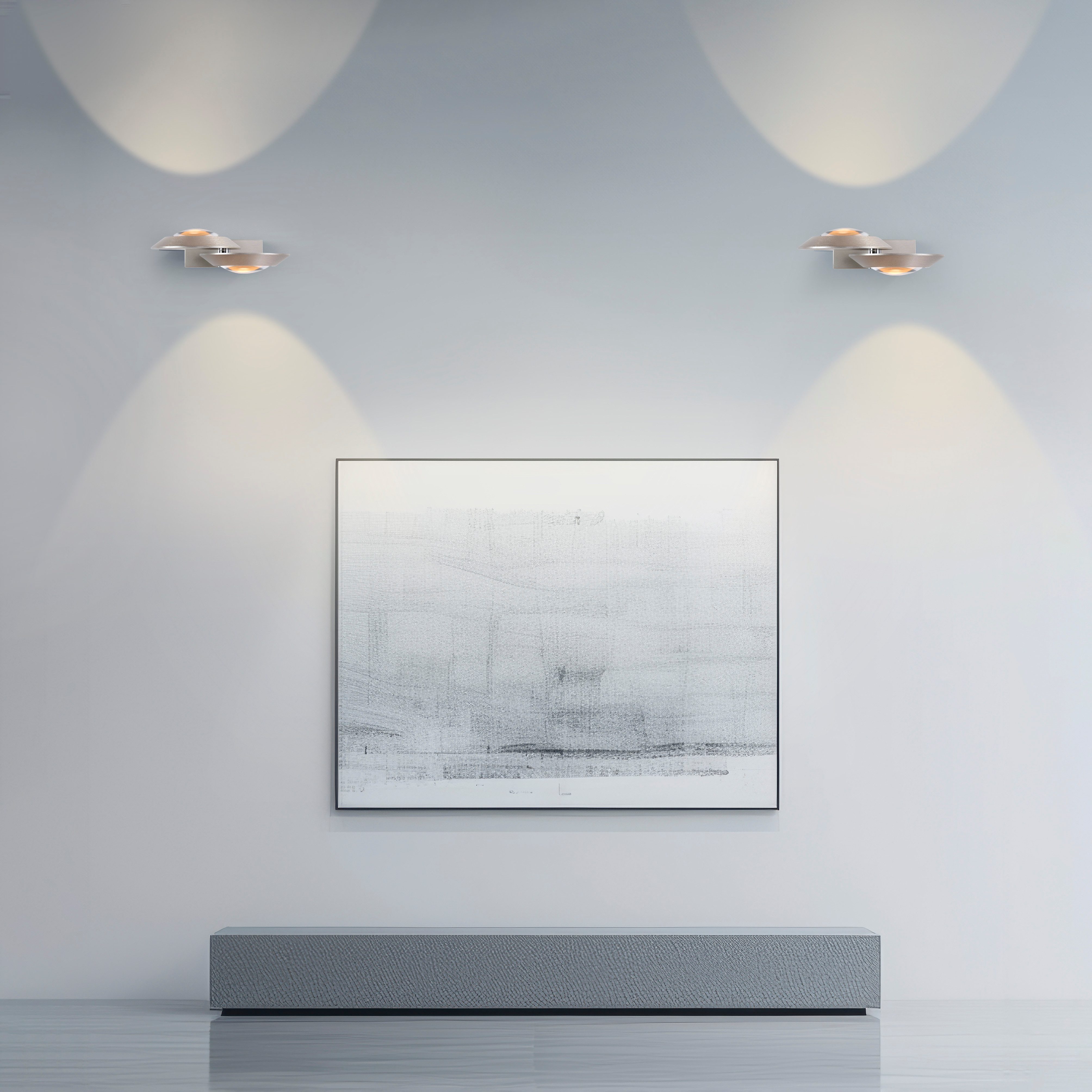 Neuhaus PURE LED Wandleuchte PURE Oculis, LED fest integriert, Warmweiß, Dimmfähig über separaten Tronicdimmer, dreh- & schwenkbar