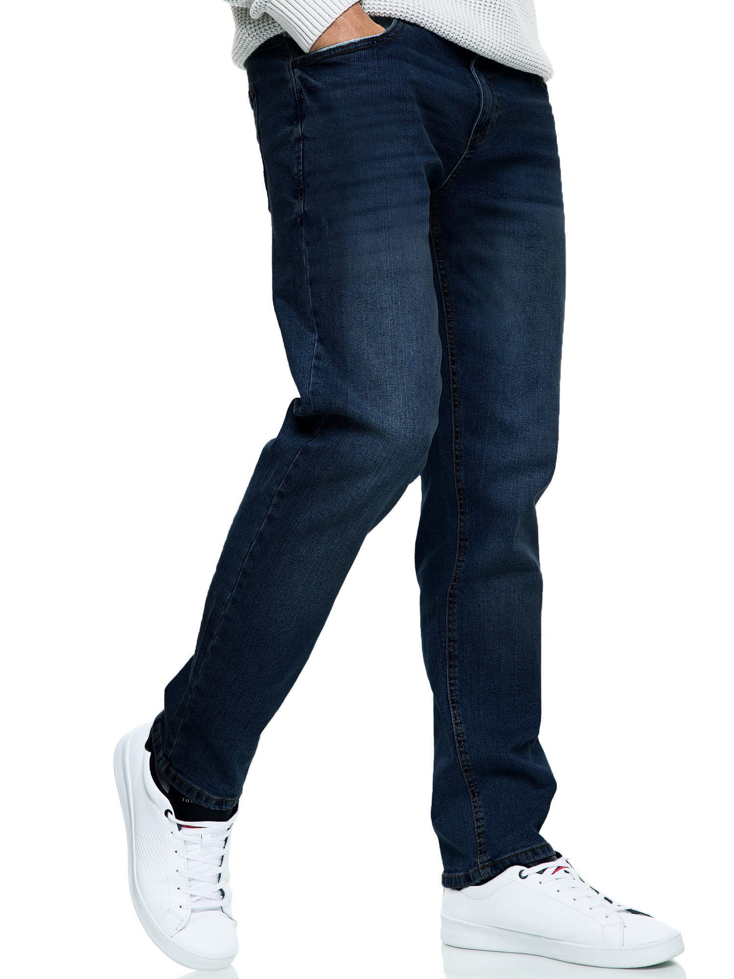 INDICODE Regular-fit-Jeans Herren INSantino Jeanshose Hose Herrenhose mit klassischer 5-Pocket-Optik – Bild 3 von 5