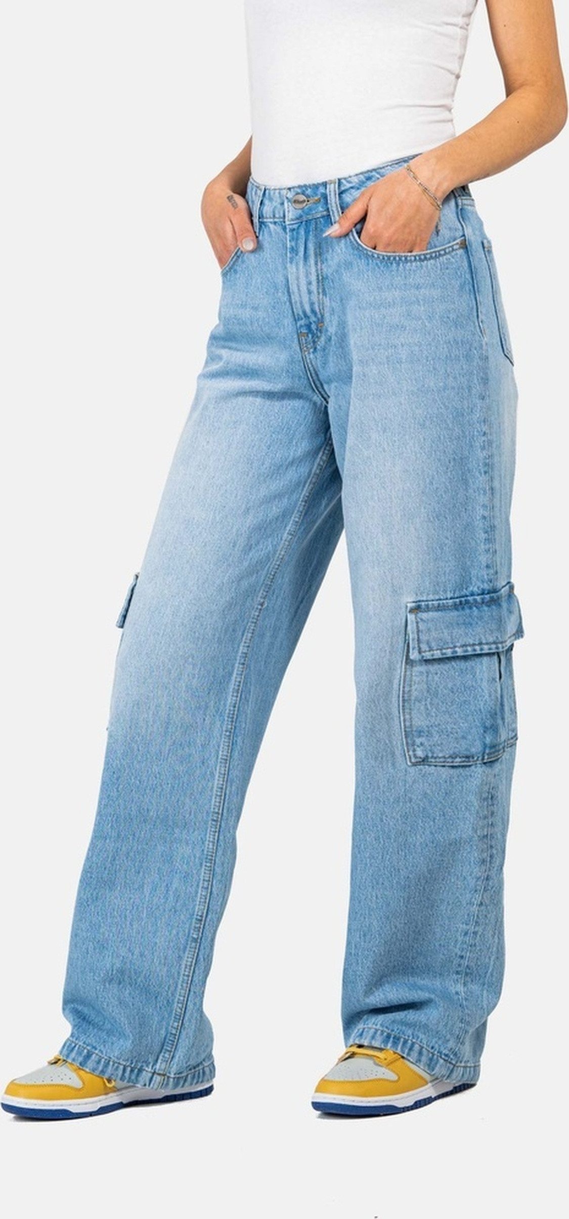 REELL Bequeme Jeans Women Mia Cargo Jeans – Bild 3 von 5
