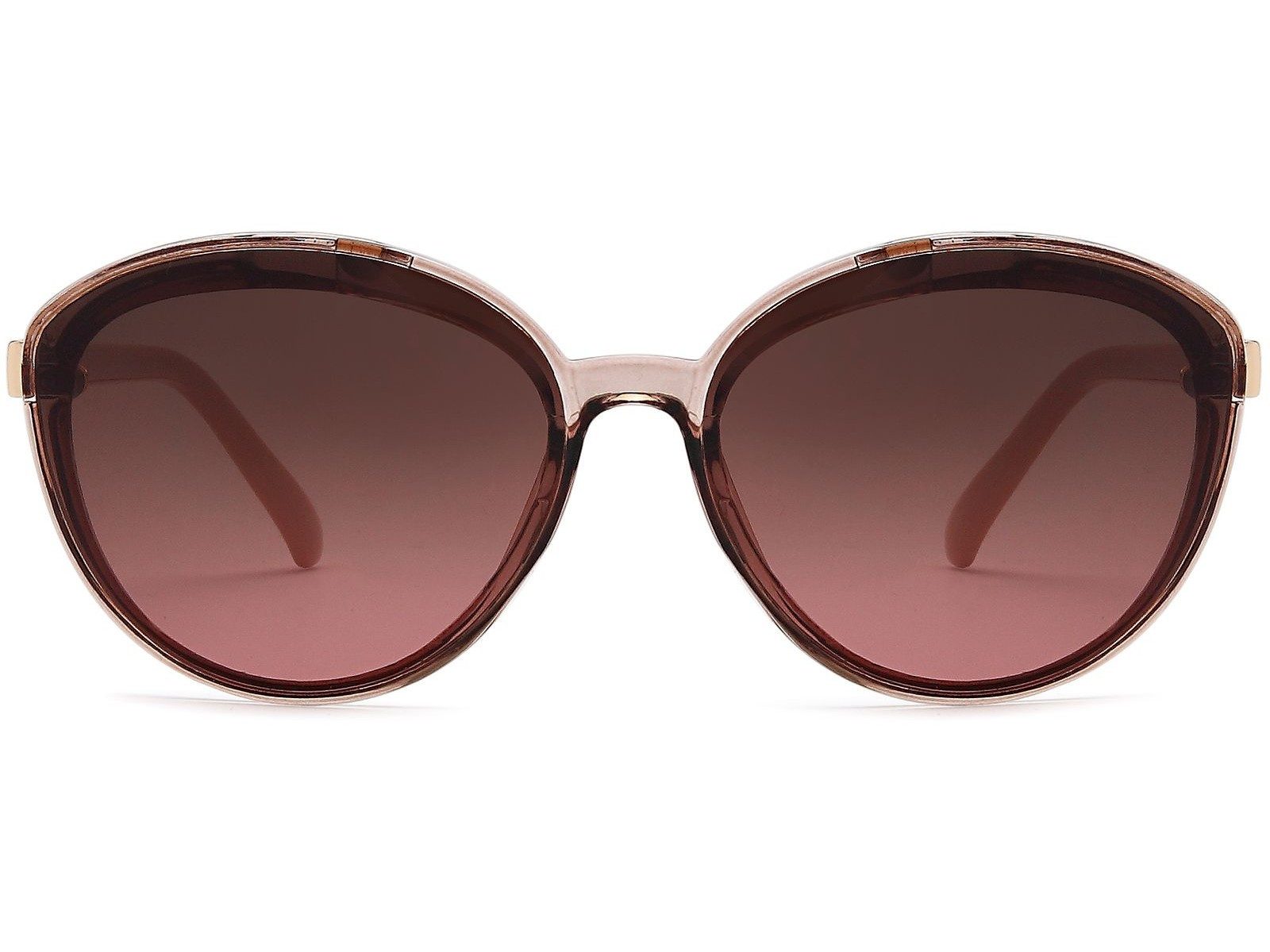 styleBREAKER Sonnenbrille Ovale Sonnenbrille - filigraner Kunststoff Rahmen günstig online kaufen