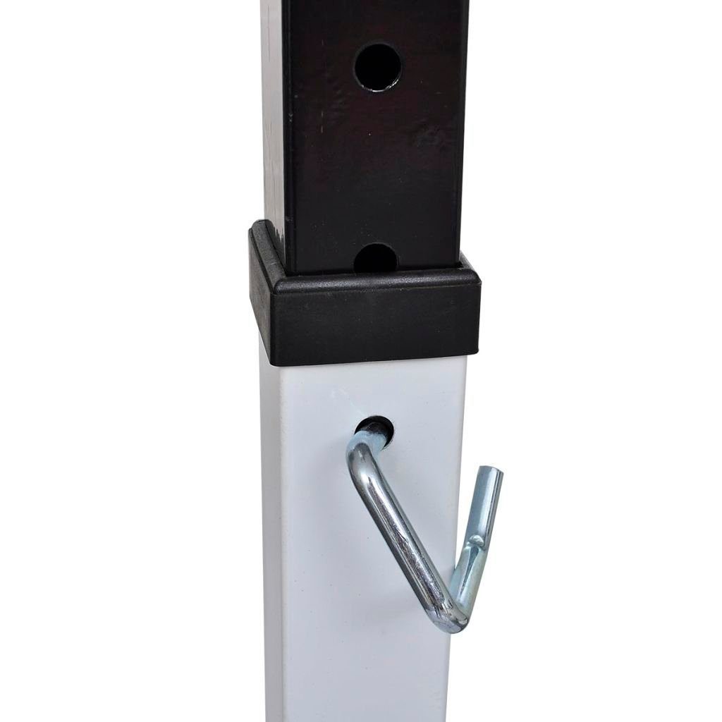 vidaXL Hantel Langhantelablage Set