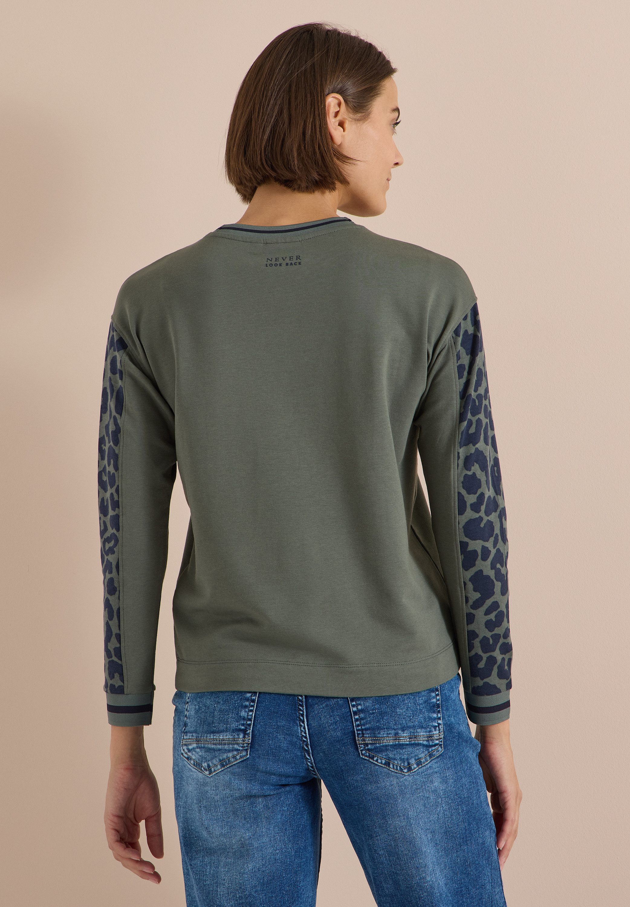 CECIL Langarmshirt mit Rundhalsausschnitt