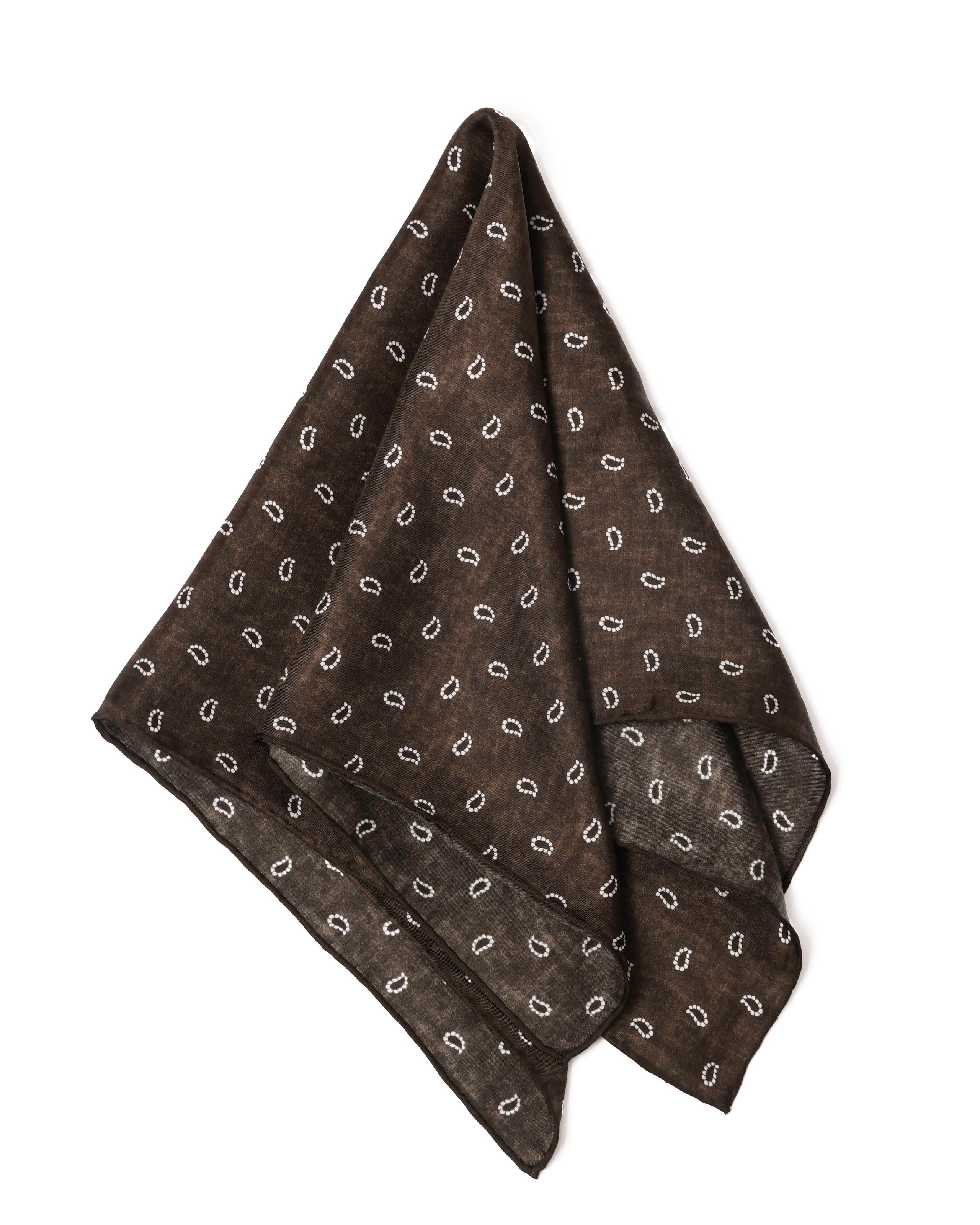 MayTree Seidentuch Herren handrolliert aus Twill-Seide 53x53, Stone-washed- günstig online kaufen