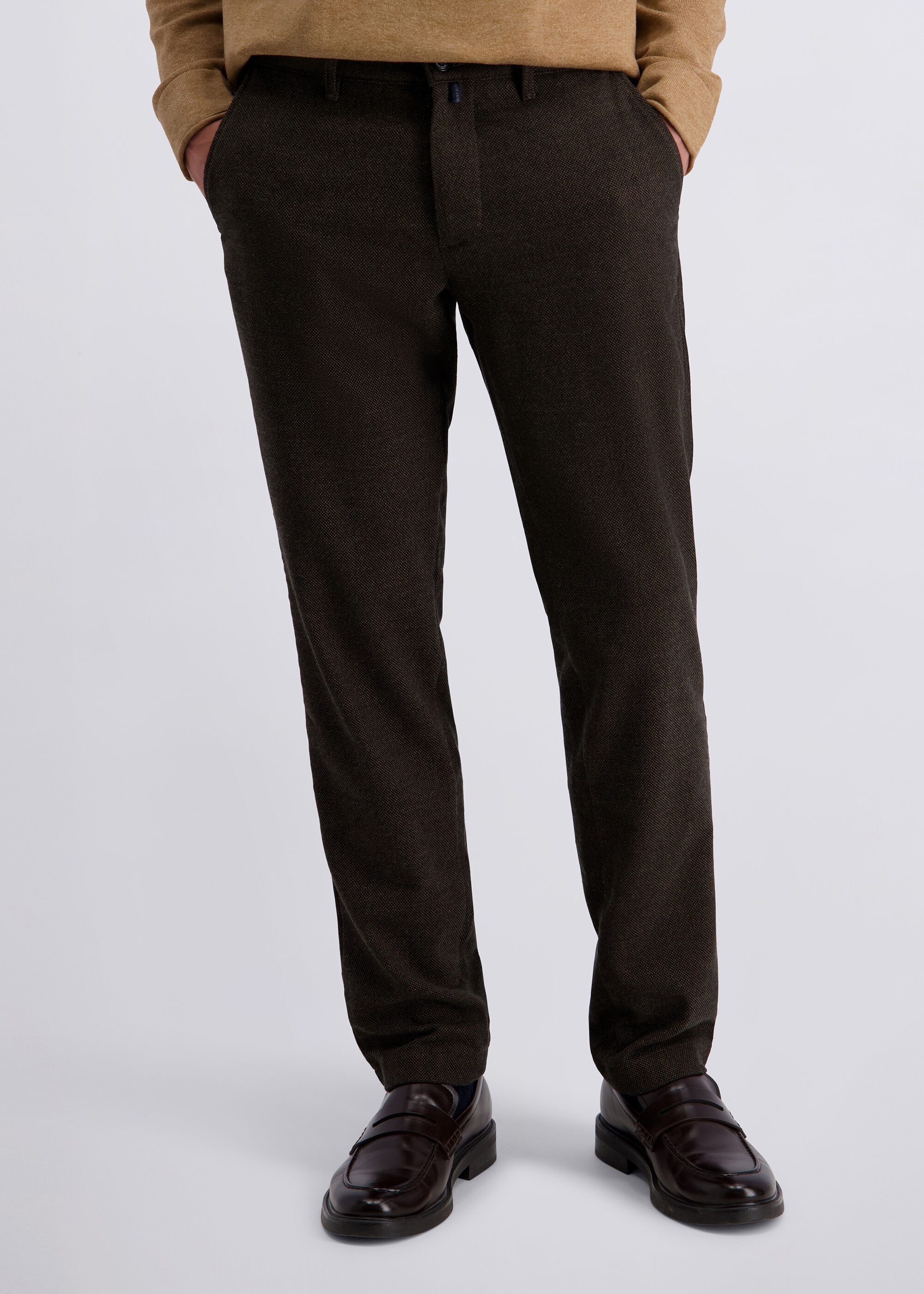 Pierre Cardin Chinohose Calais (1-tlg) Eleganter Komfort