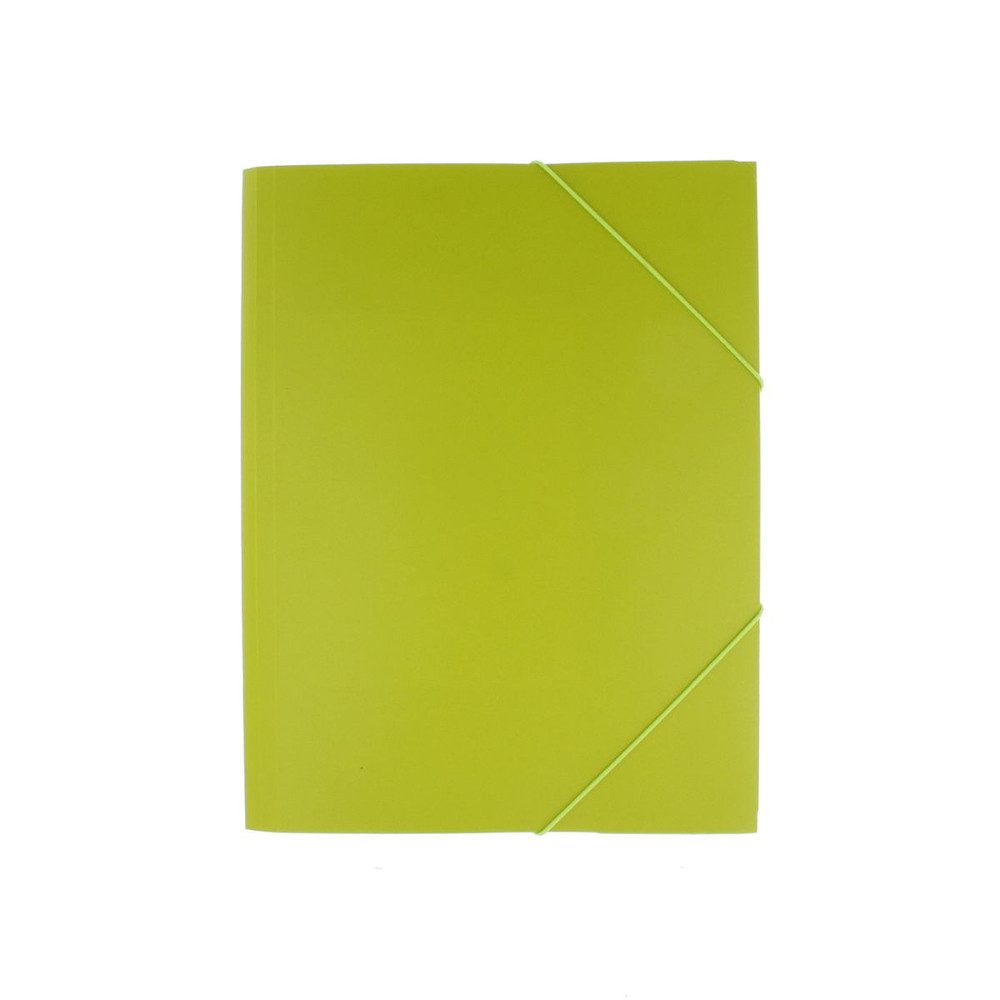 Schreibmappe Eckspanner grün - DIN-A4