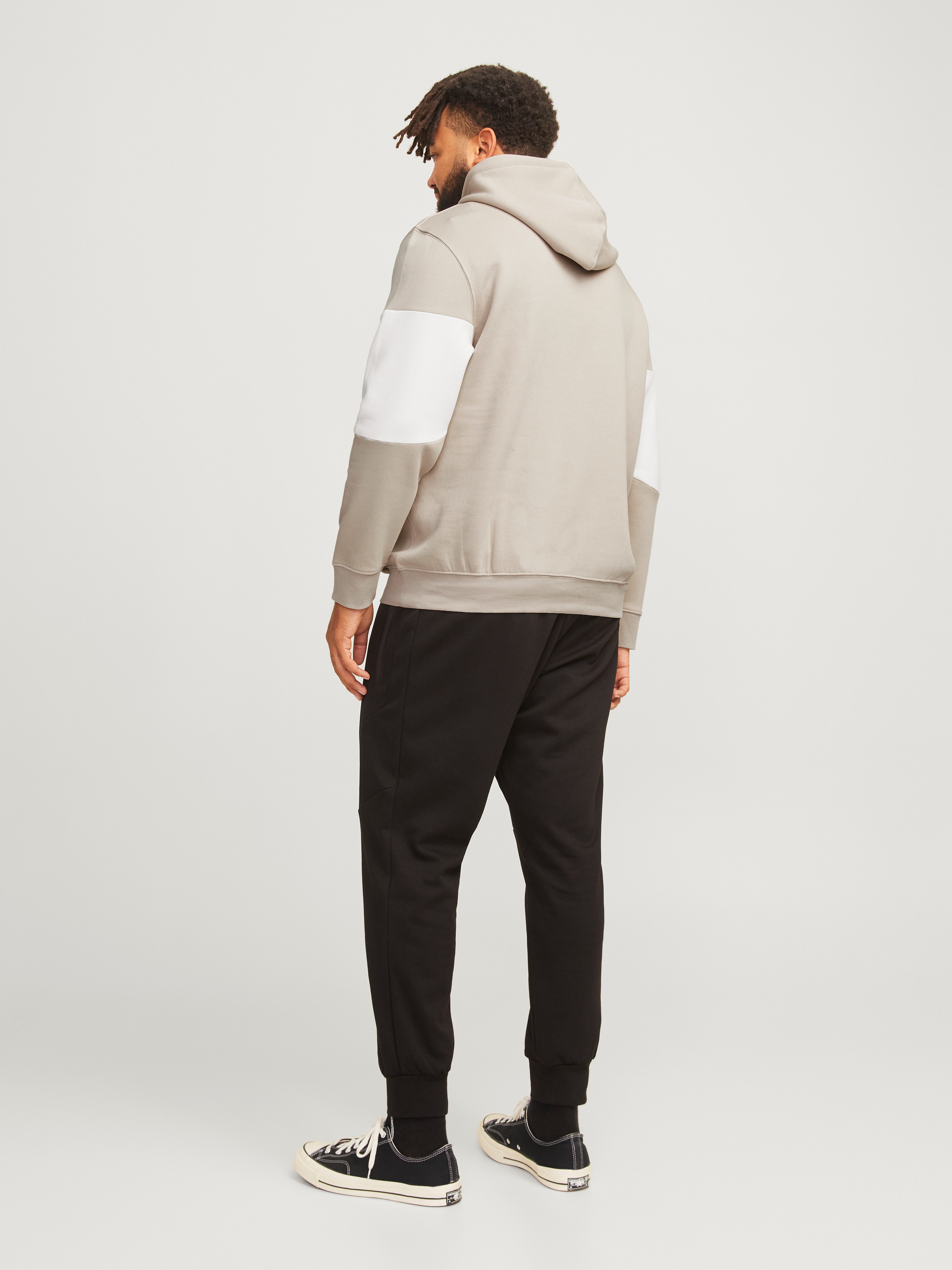 Jack & Jones PlusSize Kapuzensweatshirt JJELEGACY BLOCKING SWEAT HOOD NOOS PLS
