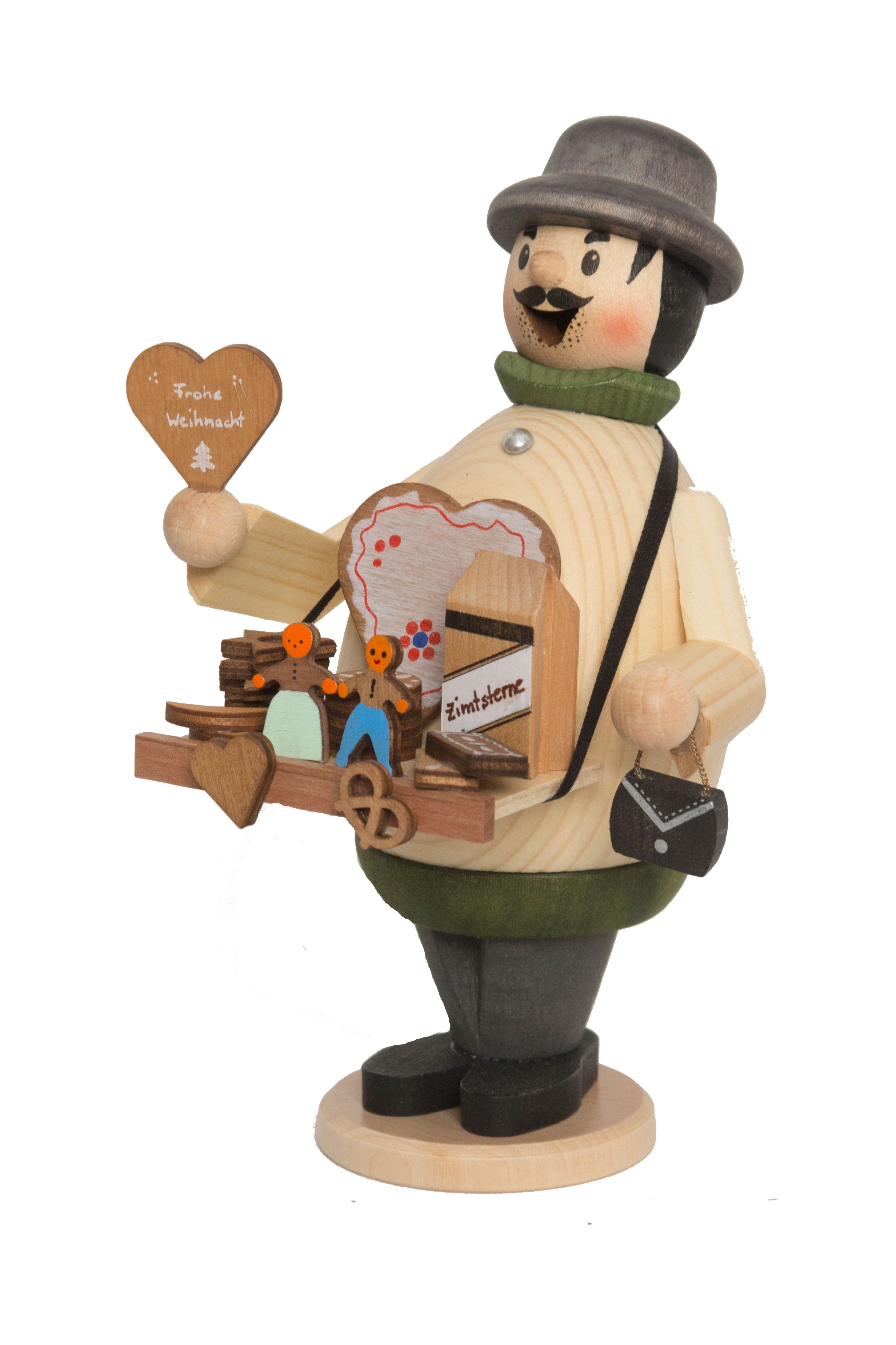 Räuchermännchen 33138, Max als Lebkuchenverkäufer