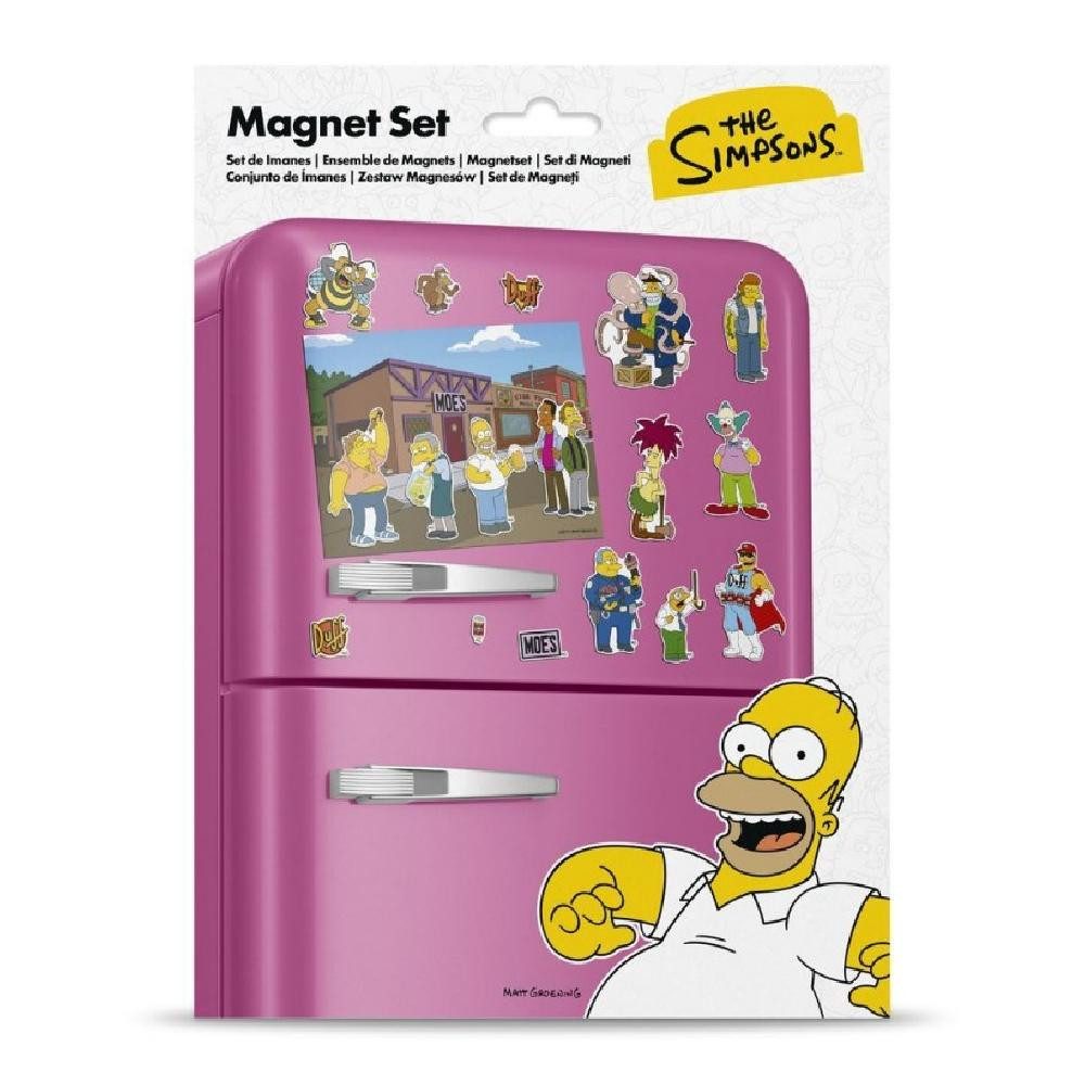 Grupo Erik Dekomagnet The Simpsons Moes Tavern Die-cut magnet set