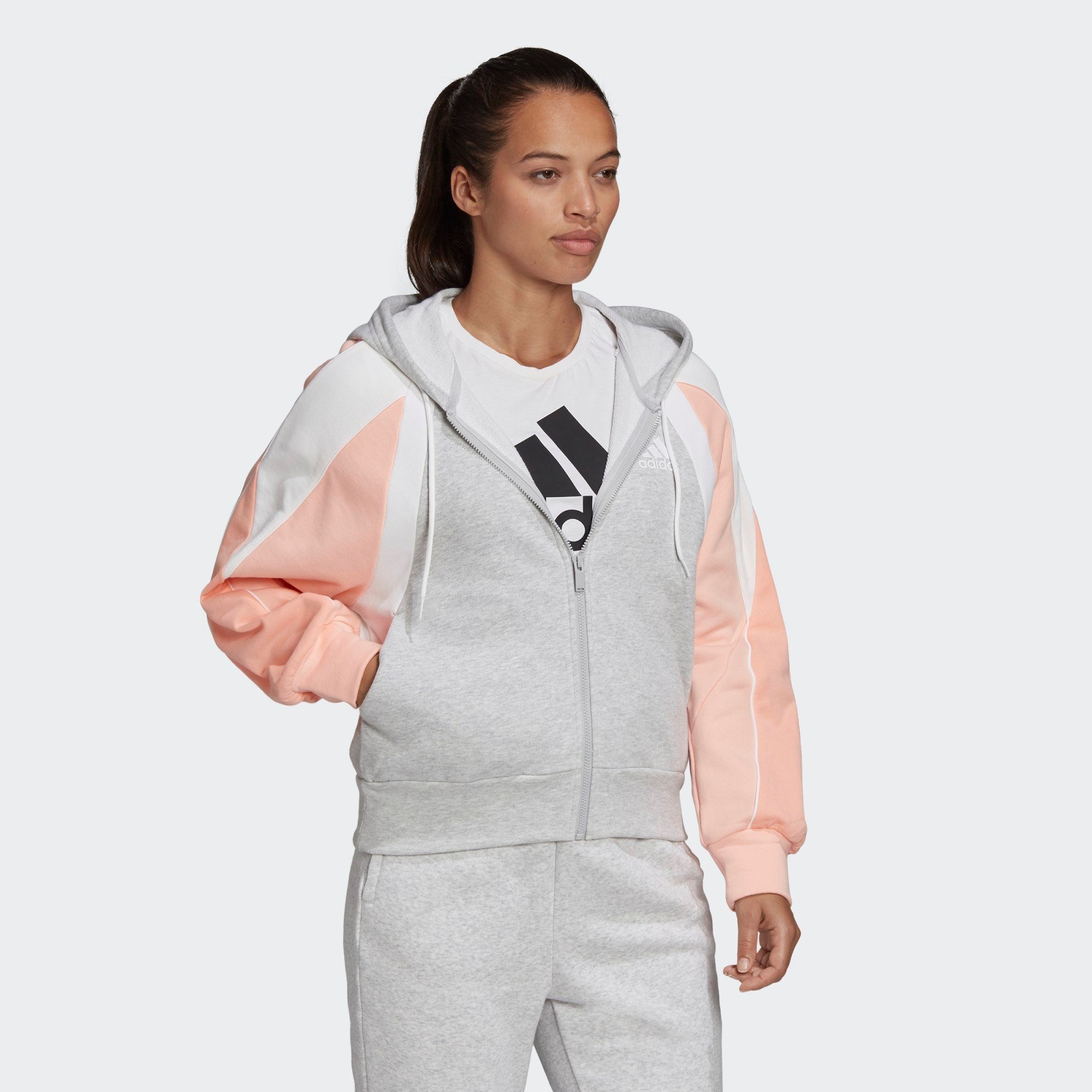 adidas Performance Sweatjacke »Colorblock Kapuzenjacke adidas Performance Sweatjacke »Colorblock Kapuzenjacke