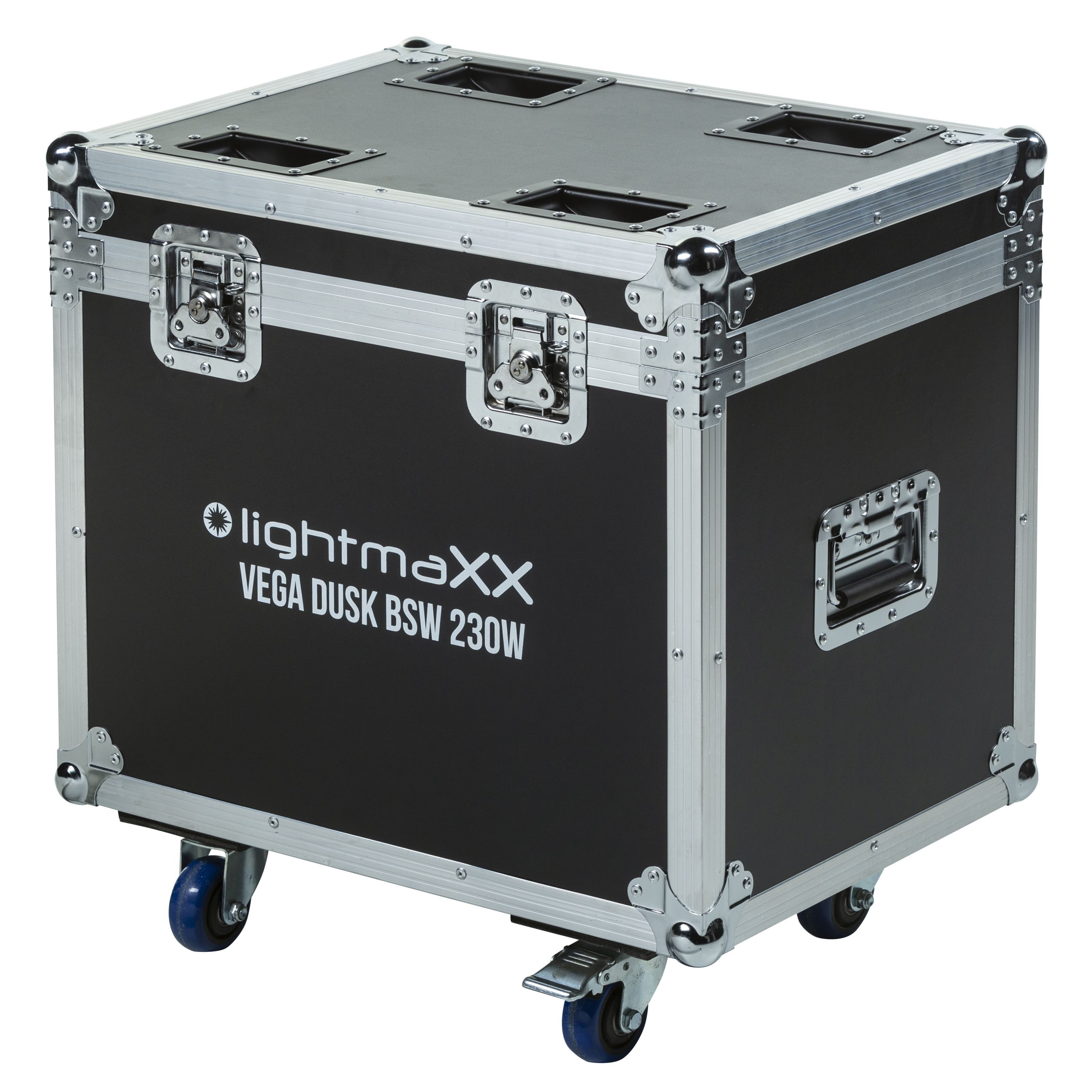 lightmaXX Koffer, TOUR CASE 2x VEGA Dusk BSW - Case für Moving Heads
