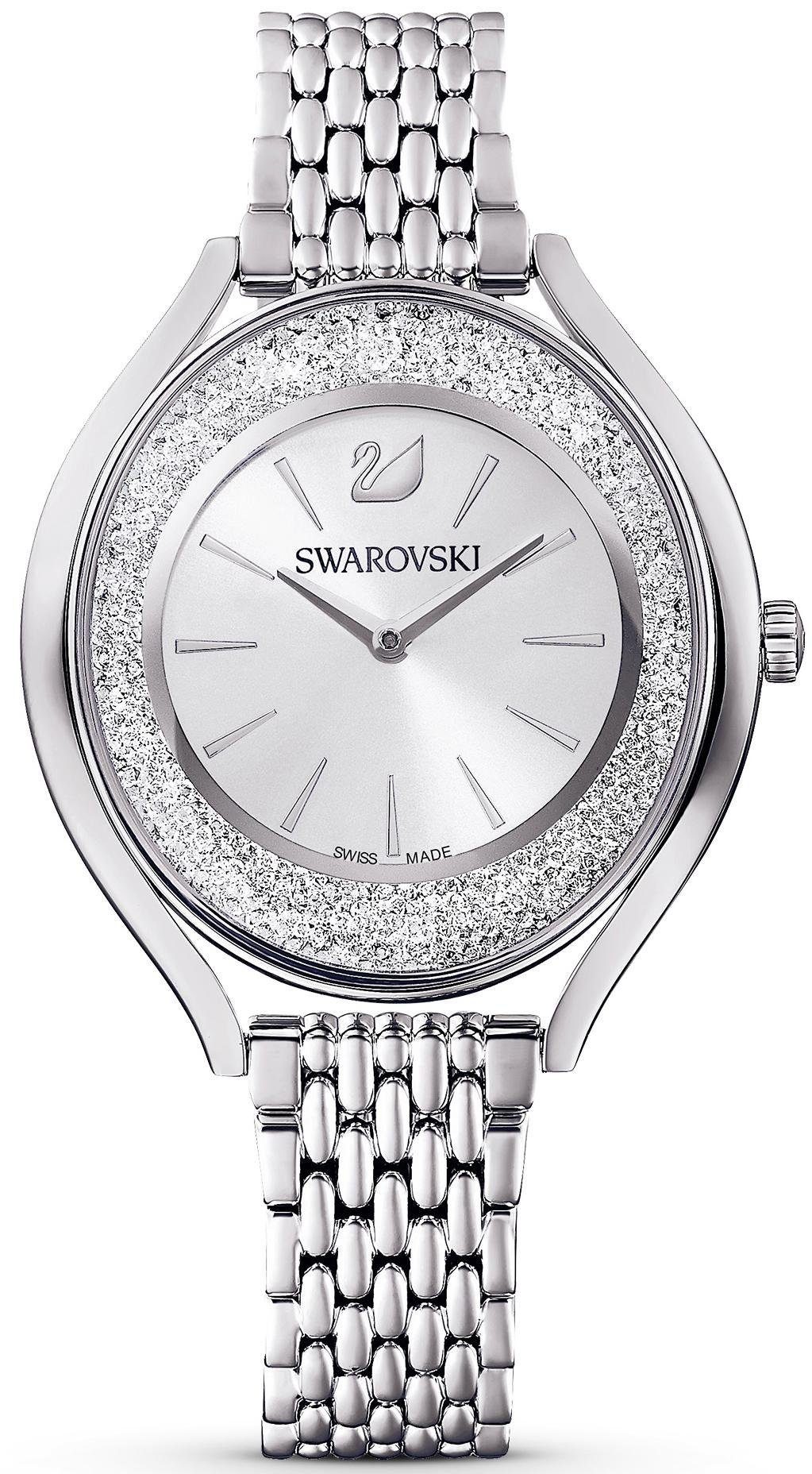 Swarovski Quarzuhr CRYSTALLINE AURA 5519462, Armbanduhr, Damenuhr, Swarovsk günstig online kaufen