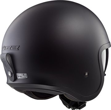 LS2 Motorradhelm LS2 OF599 Spitfire Single Mono matt black