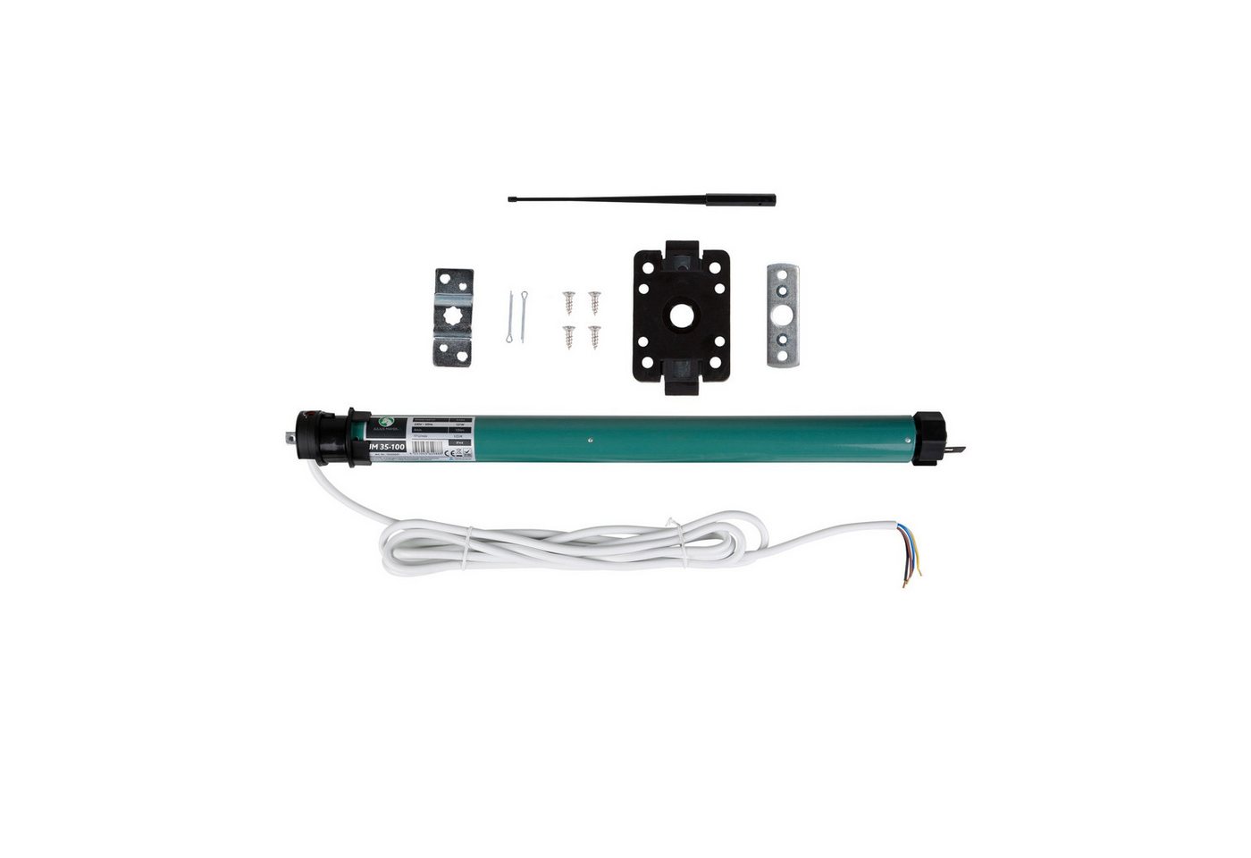 Julius Mayer Rollladenmotor Rollladenmotor JM, JM35-100 (10 Nm / SW40), (Packung, 1 St), 40 mm, 10 Nm