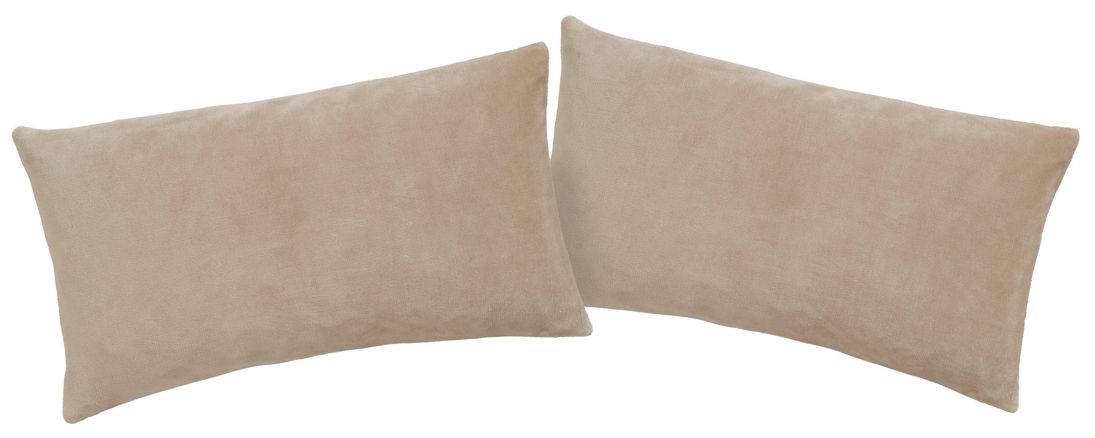 my home Kissenbezug Desner3, (2 Stück), Kissenhülle mit Reißverschluss, Cas günstig online kaufen