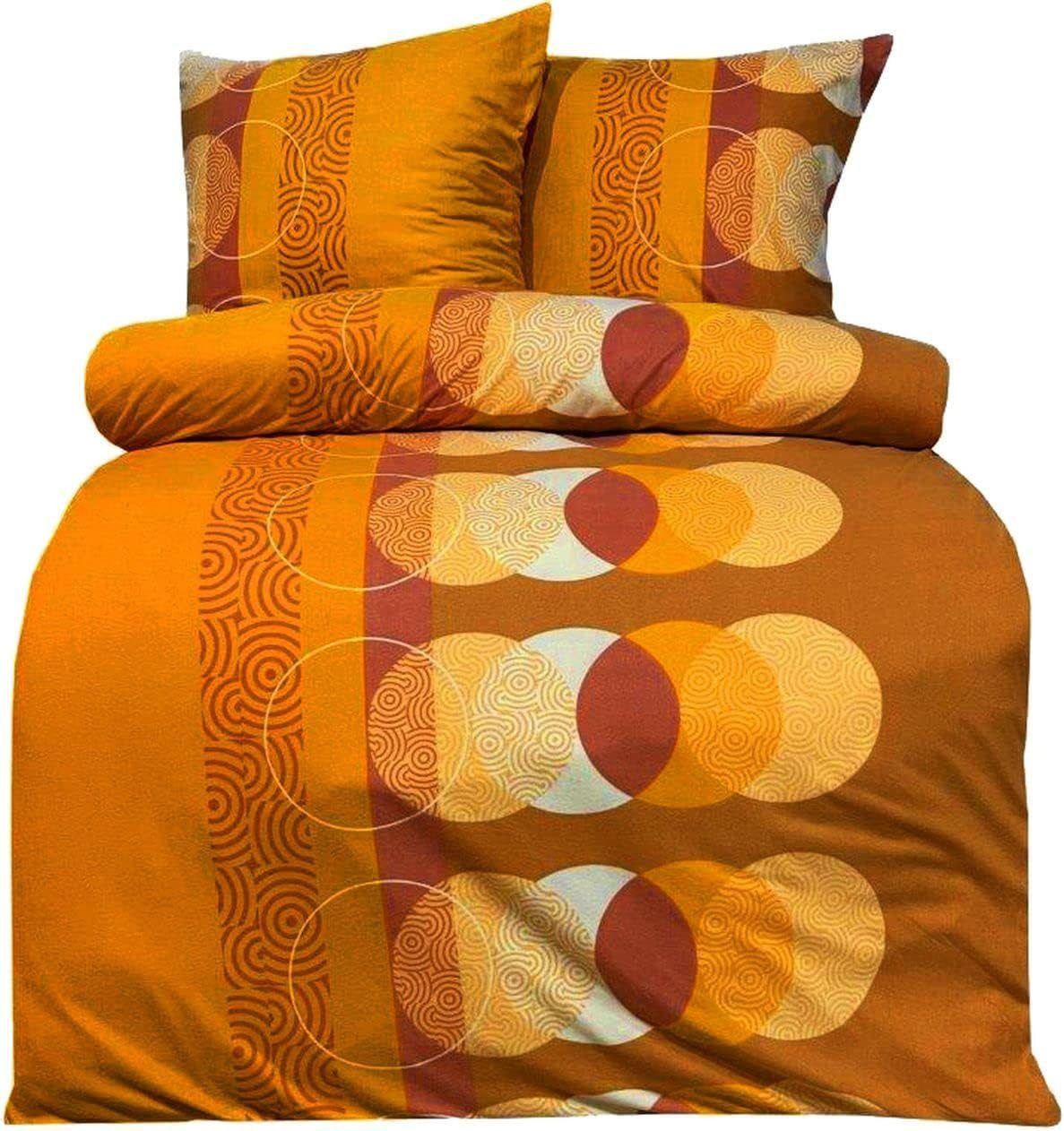 COFI 1453 Bettwäsche 2tlg. Fleece Bettwäsche 135 x 200 cm mit Reißverschlus günstig online kaufen