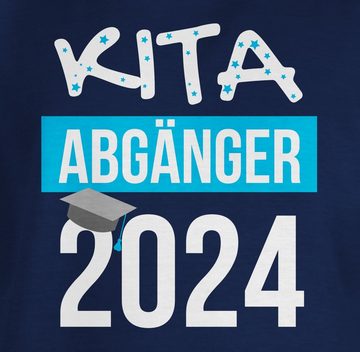 Shirtracer T-Shirt Kita Abgänger 2024 - blau Einschulung Junge Schulanfang Geschenke