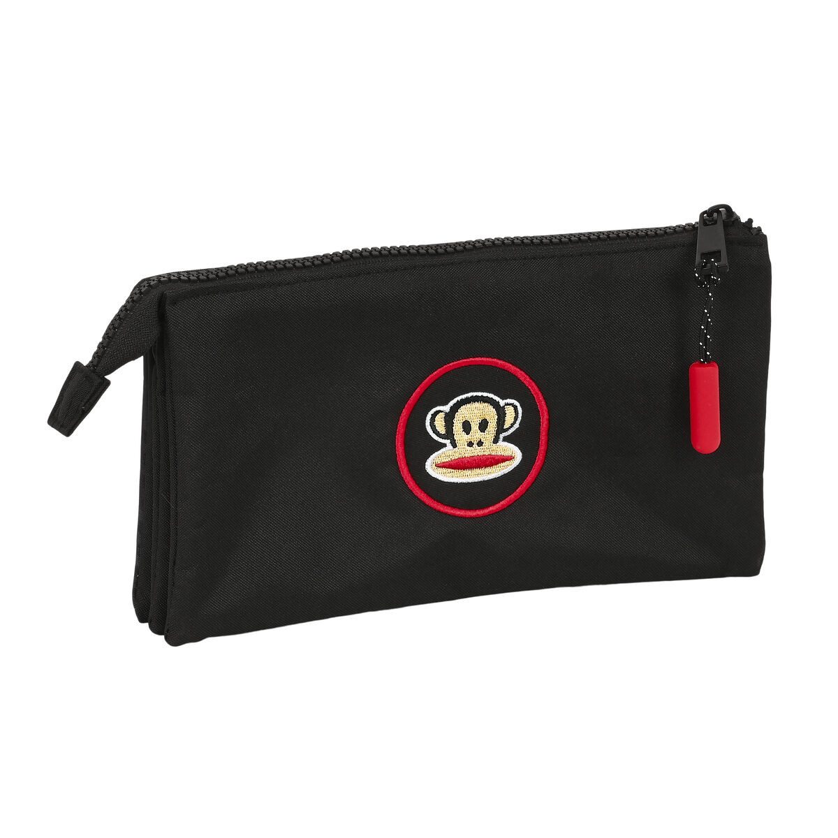 Paul Frank Federtasche Mp Paul frank Dreifaches Mehrzweck-Etui Paul Frank Campers Schwarz 22x