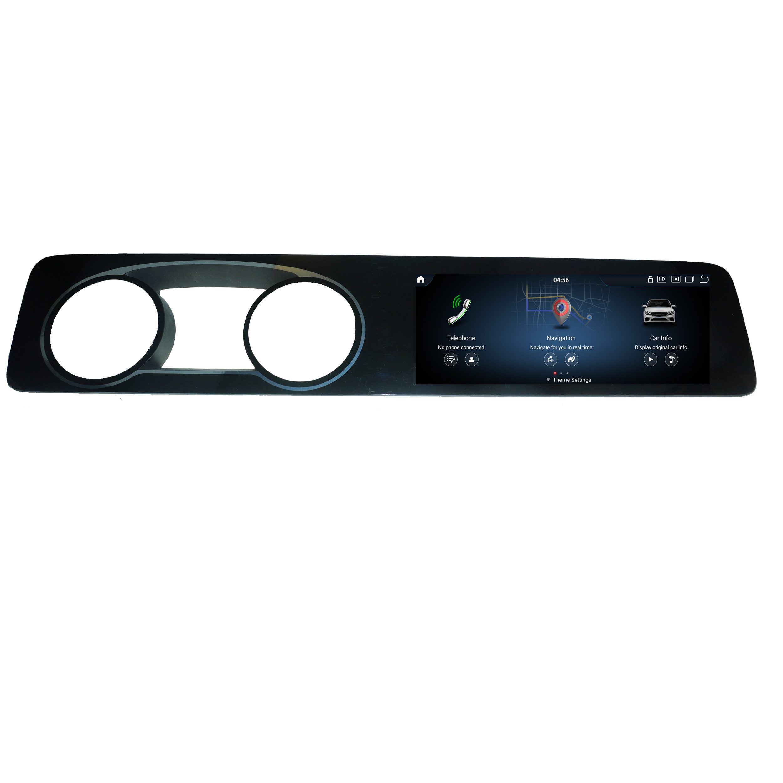 TAFFIO Für Mercedes E-Klasse W213 NTG 5.5 12,3" Touchscreen Android CarPlay Einbau-Navigationsgerät