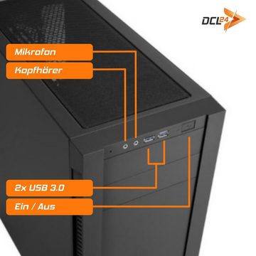 dcl24.de Business-PC (AMD Ryzen 7 5700G, 16 GB RAM, 500 GB SSD, Luftkühlung, WLAN, Windows 11 Pro)