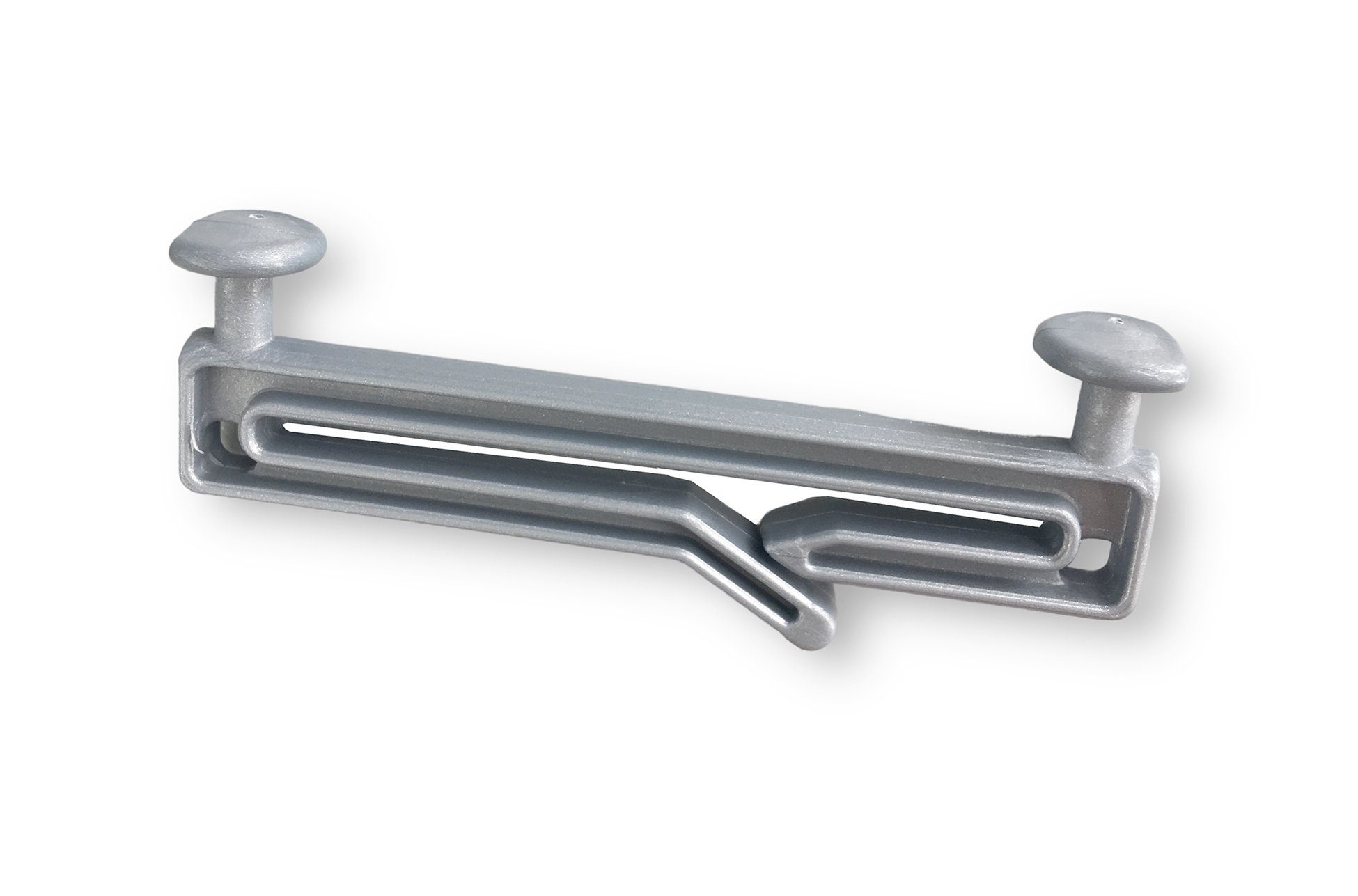 nodeko Schlaufengleiter Gleiter 50mm, weiß o. grau, für Schlaufengardinen, Schlaufenvorhänge, für Innenlaufschienen, für Aluschienen, für Innenlaufrohre, (Packung, 30-St), mit Schlitz zum einfachen Auf- und Abhängen Ihrer Vorhänge