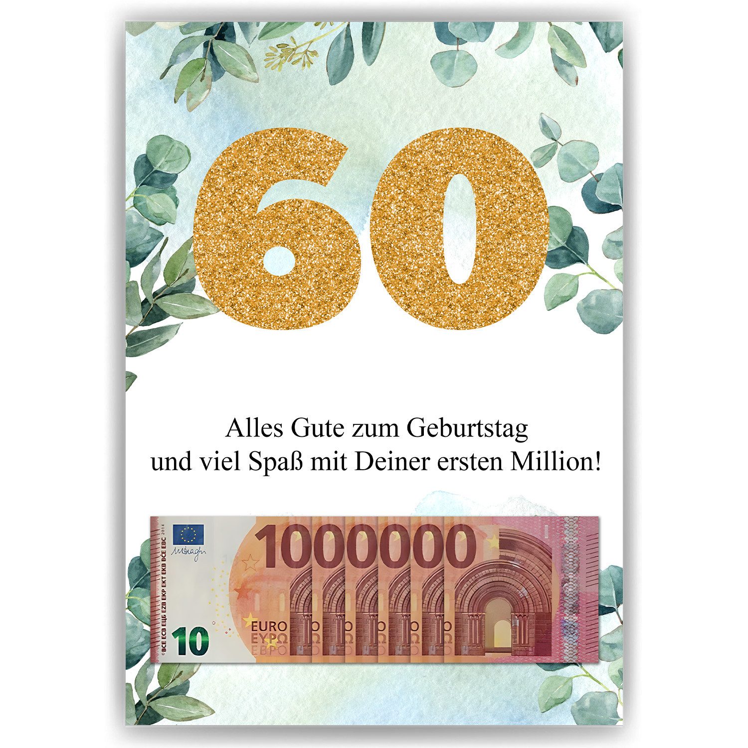 Tigerlino Poster Geldgeschenk Geburtstag Frauen Männer günstig online kaufen